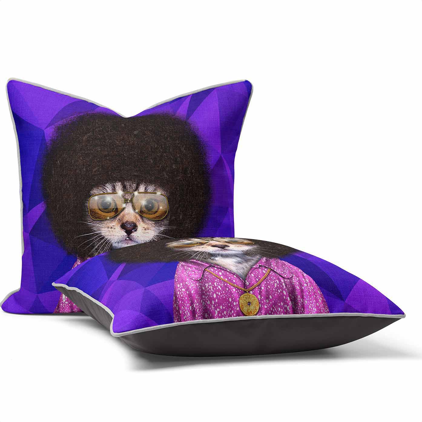 Disco Geometric - Pets Rock Cushion