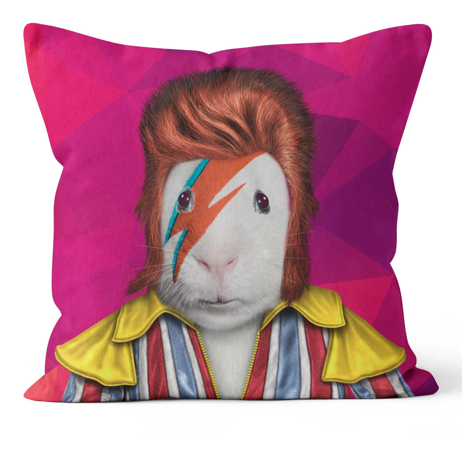 Glam Rock Geometric - Pets Rock Cushion