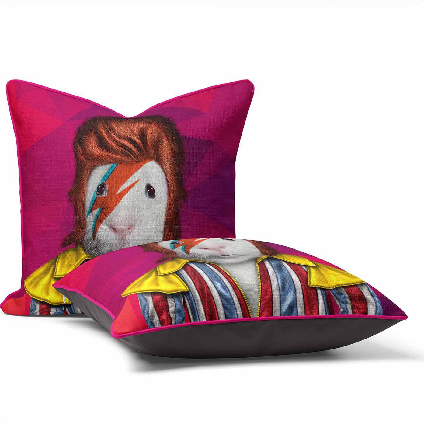 Glam Rock Geometric - Pets Rock Cushion