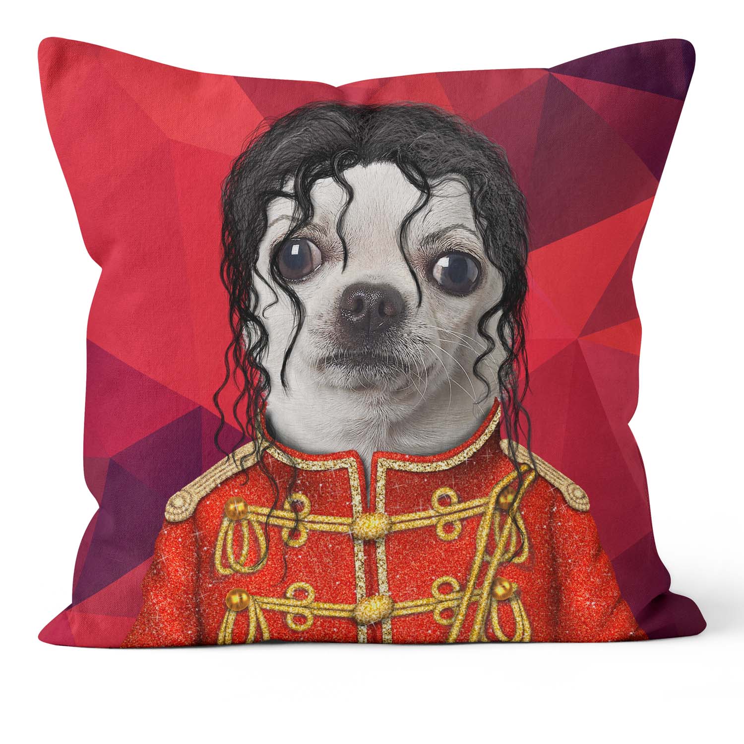 Pop Geometric - Pets Rock Cushion