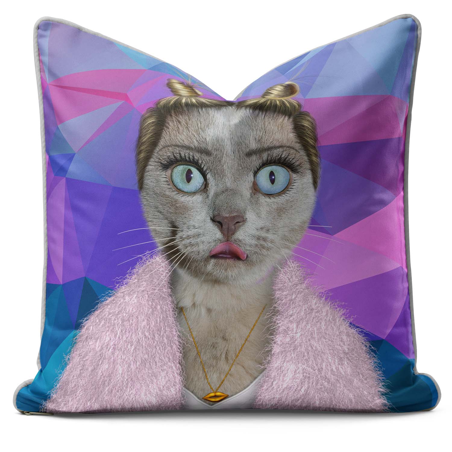 Twerk Geometric - Pets Rock Cushion