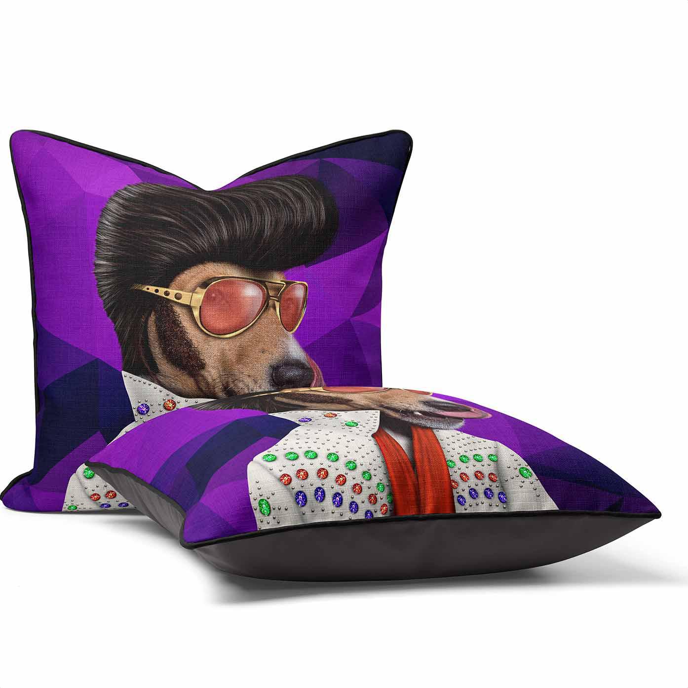 Vegas Geometric - Pets Rock Cushion