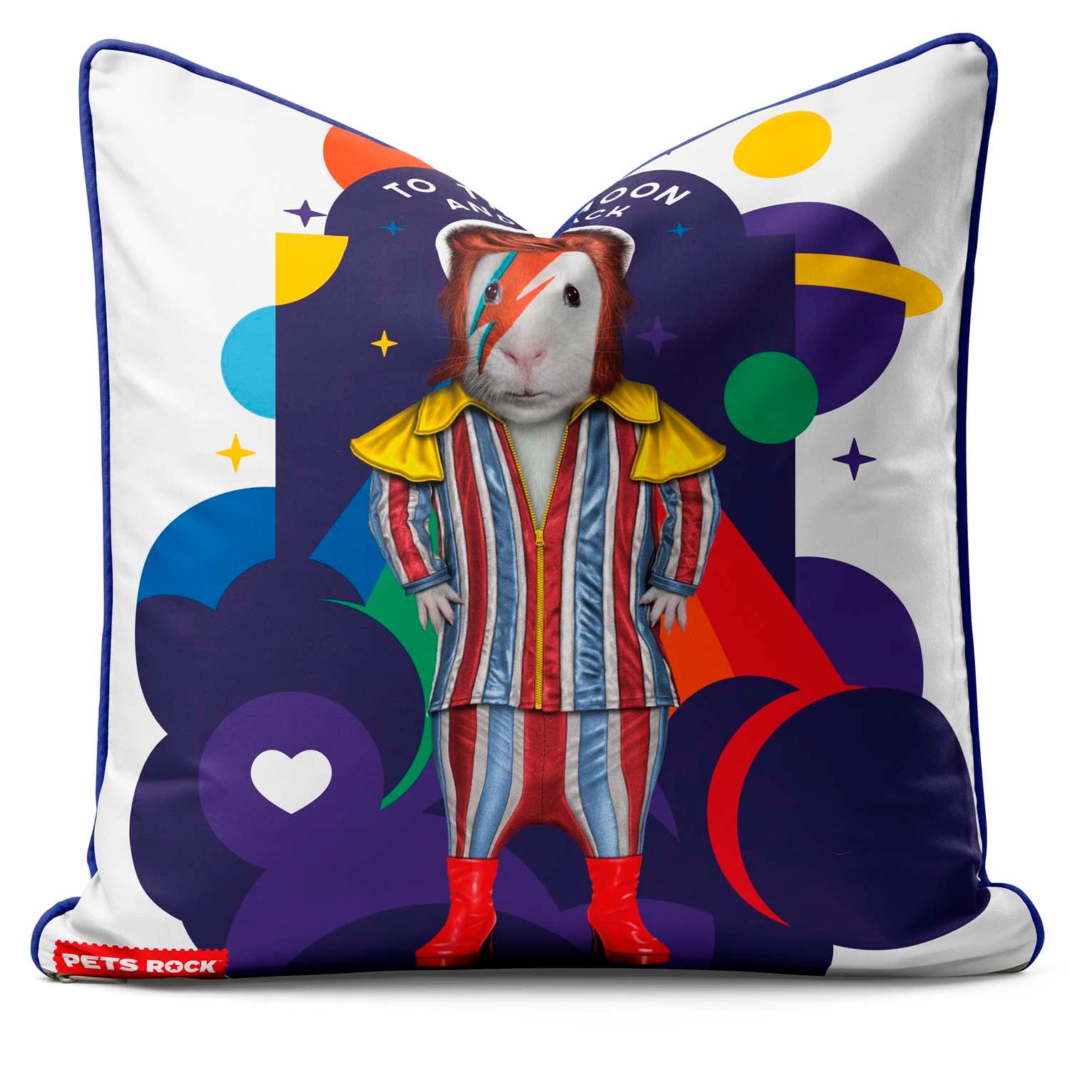 Glam Rock Full Body - Pets Rock Cushion