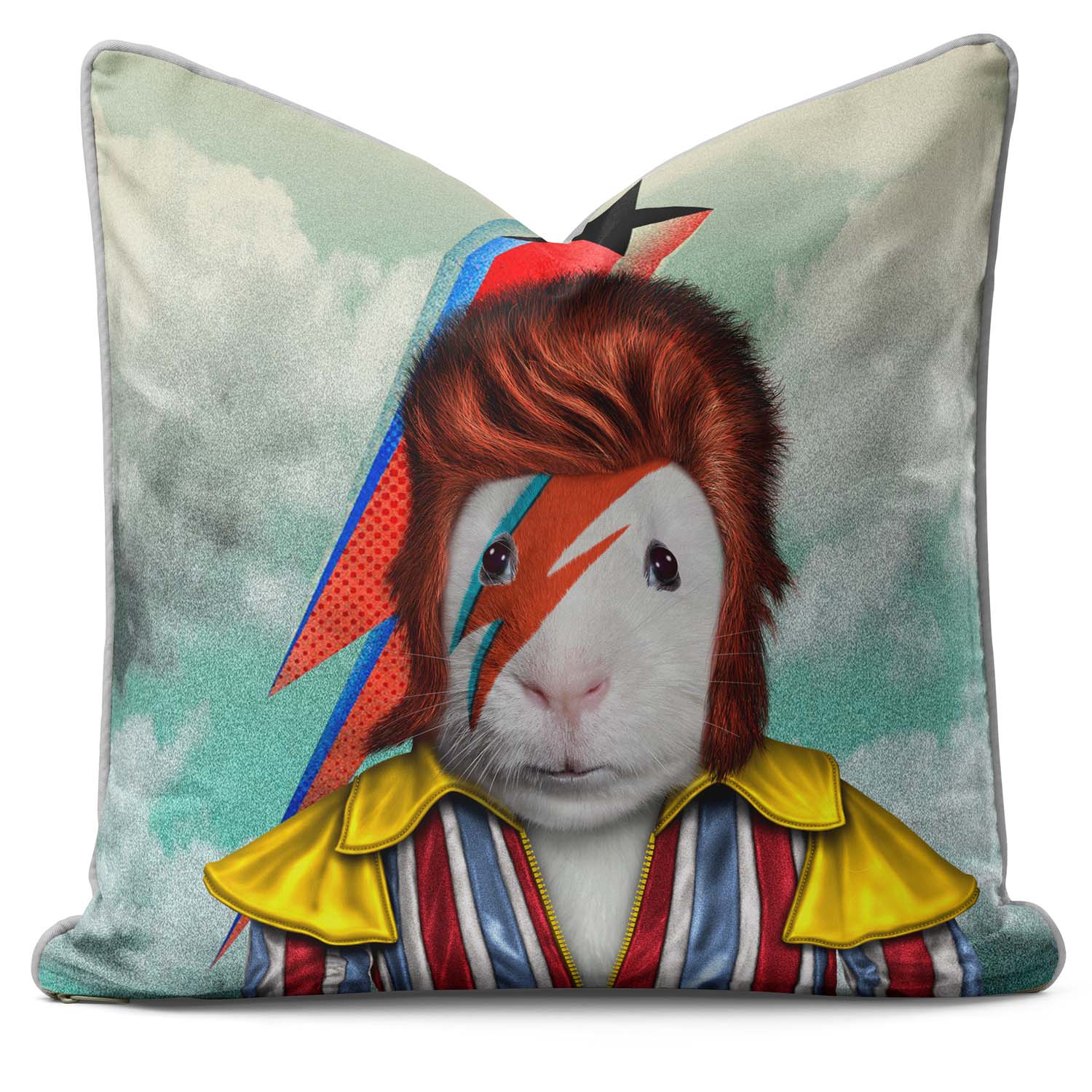 Glam Rock II Geometric - Pets Rock Cushion