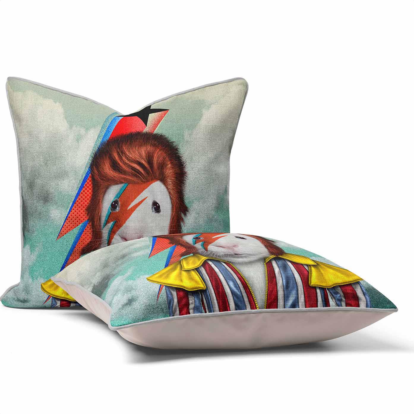 Glam Rock II Geometric - Pets Rock Cushion