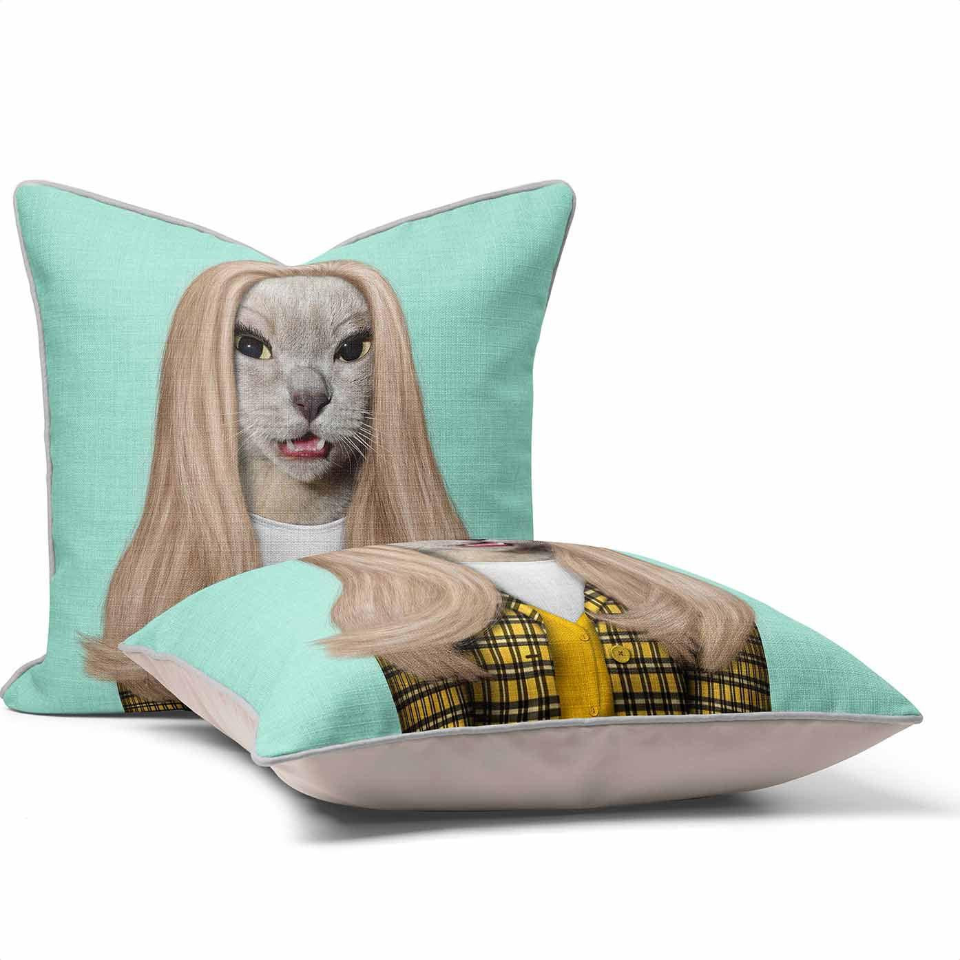 High School - Pets Rock Cushion