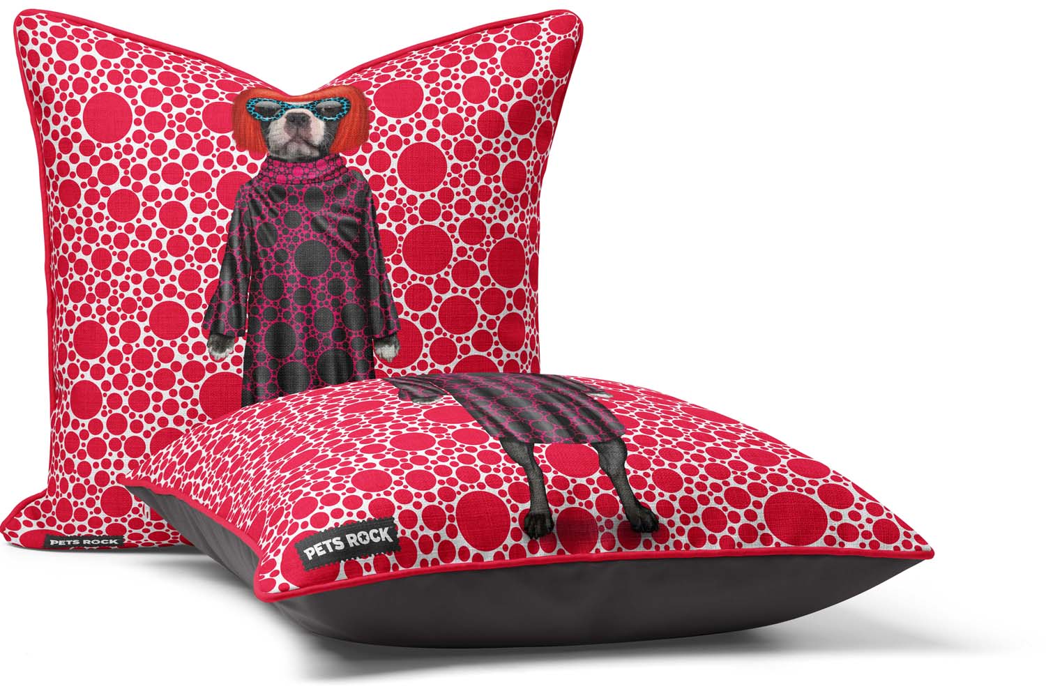 Spots Full Body - Pets Rock Cushion