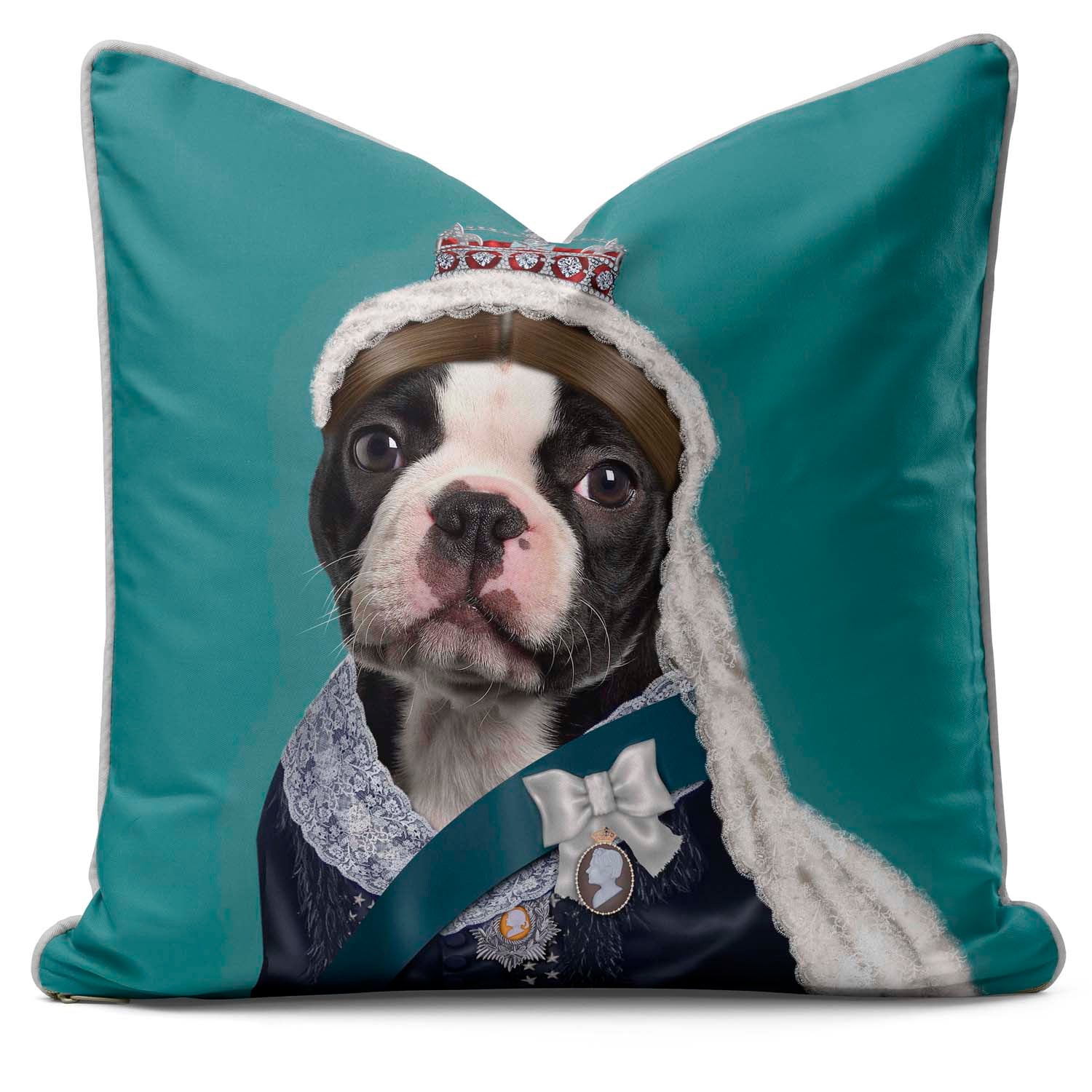 Queen Vic - Pets Rock Cushion