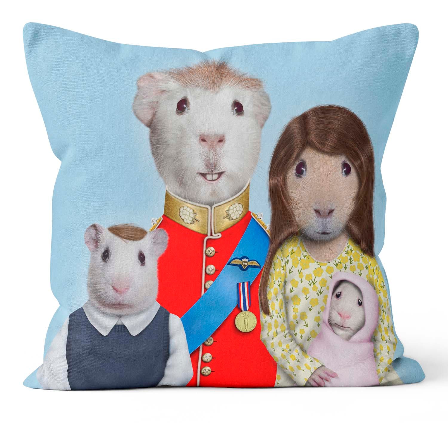 Royal Guineas - Pets Rock Cushion