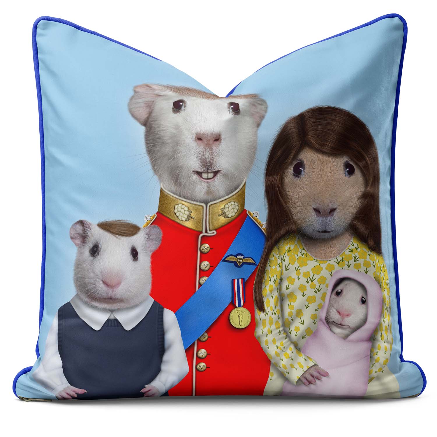 Royal Guineas - Pets Rock Cushion