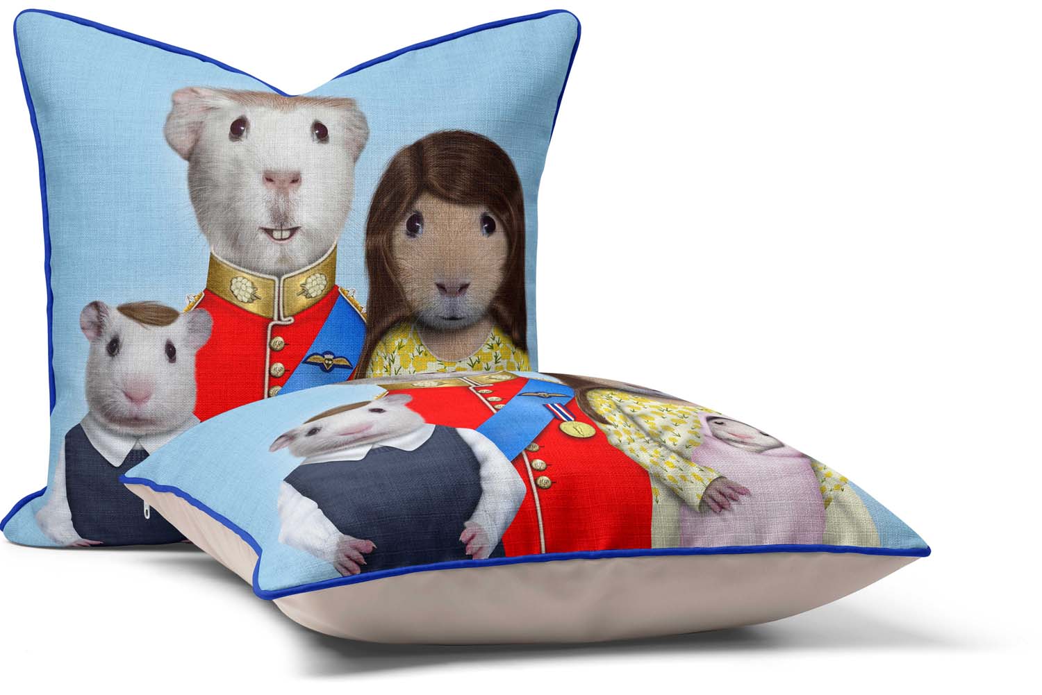 Royal Guineas - Pets Rock Cushion