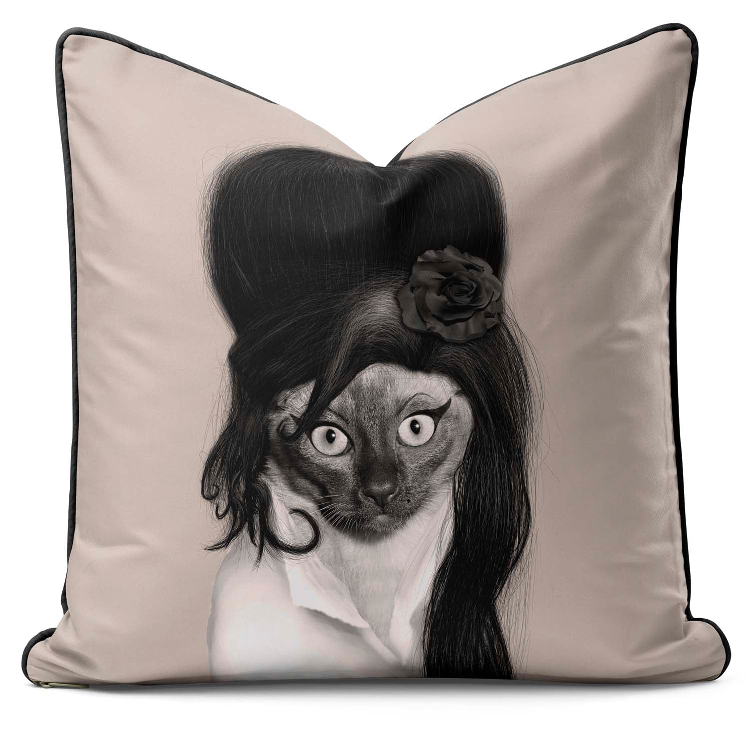 Tattoo Mono - Pets Rock Cushion