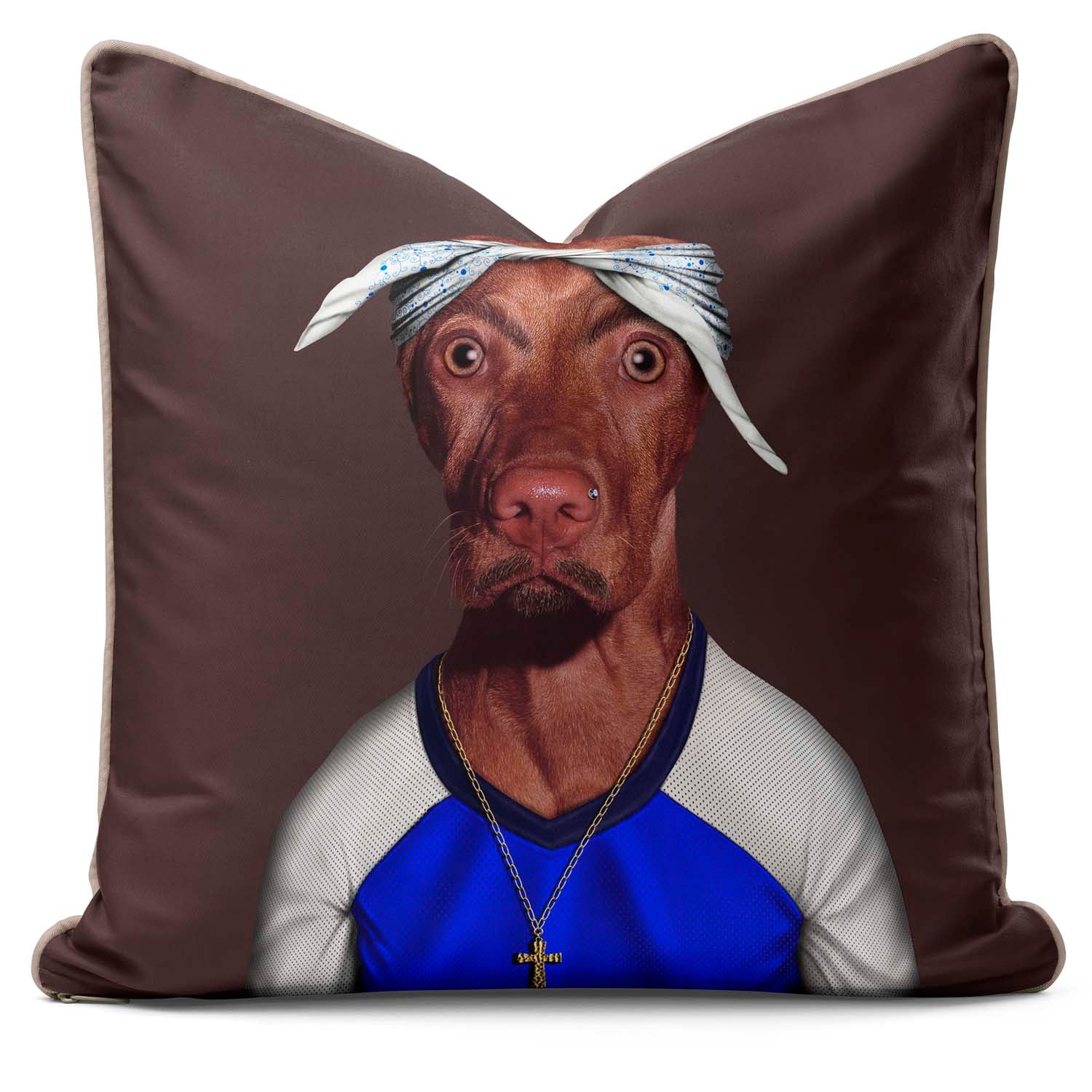 Two Rap - Pets Rock Cushion