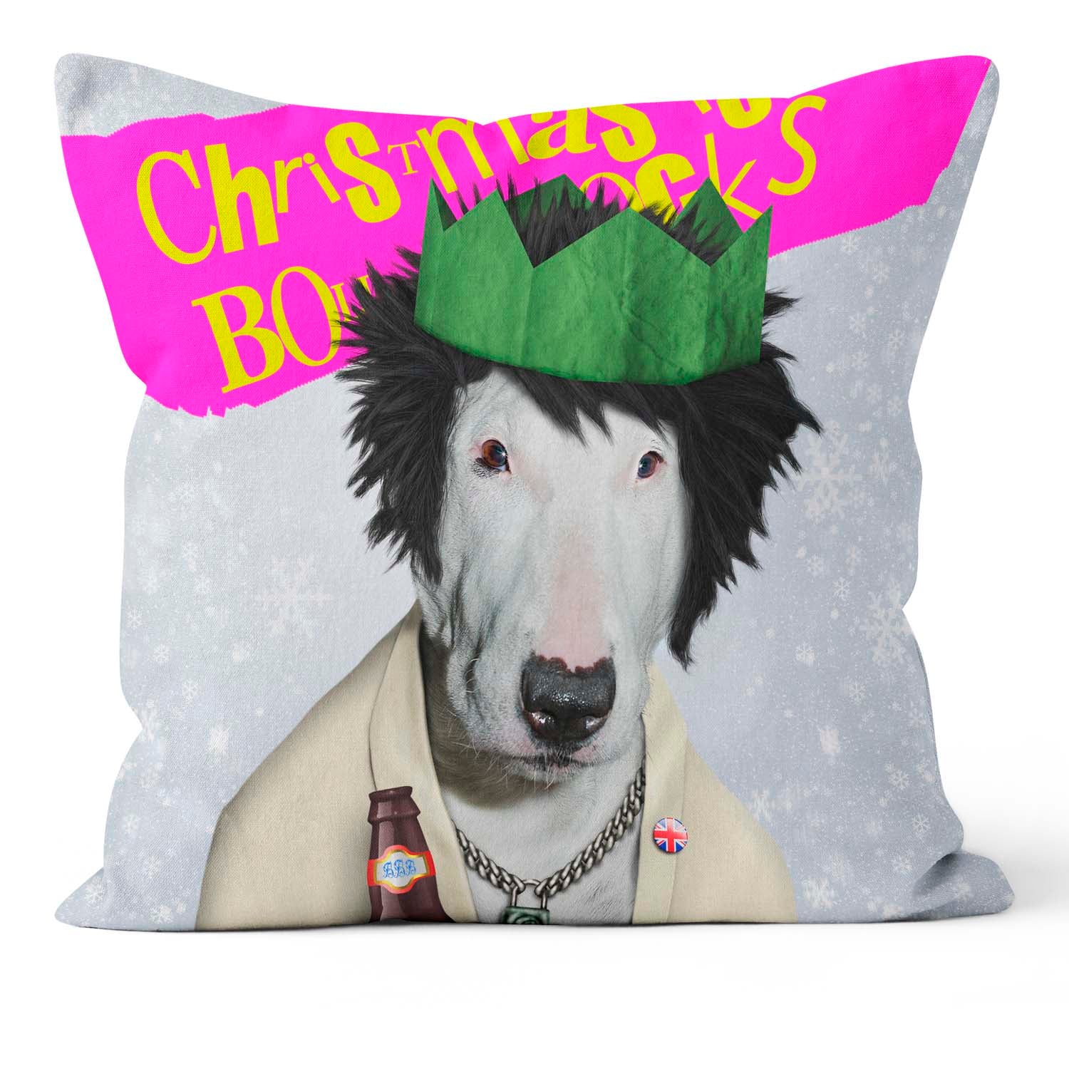 Christmas Punk - Pets Rock Cushion