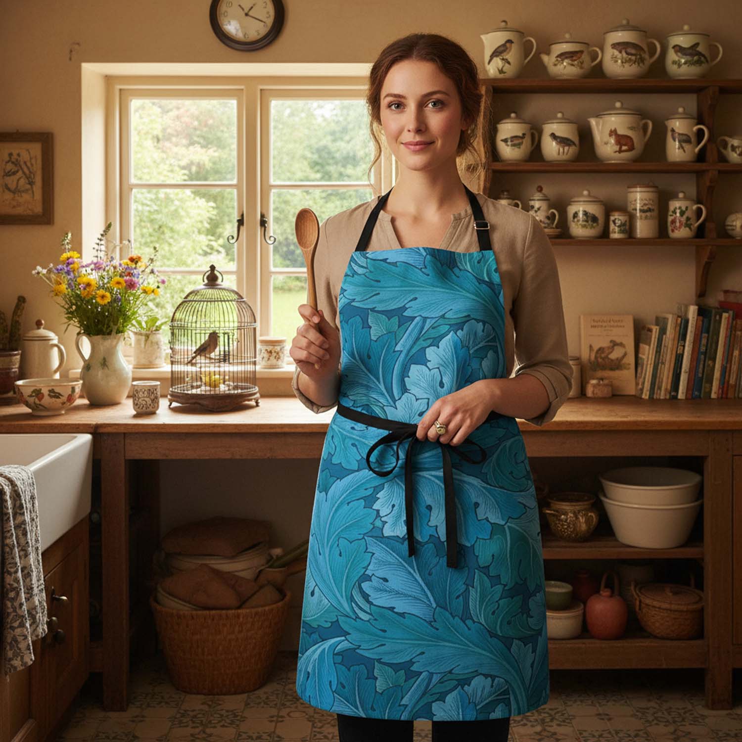 Acanthus - William Morris Apron