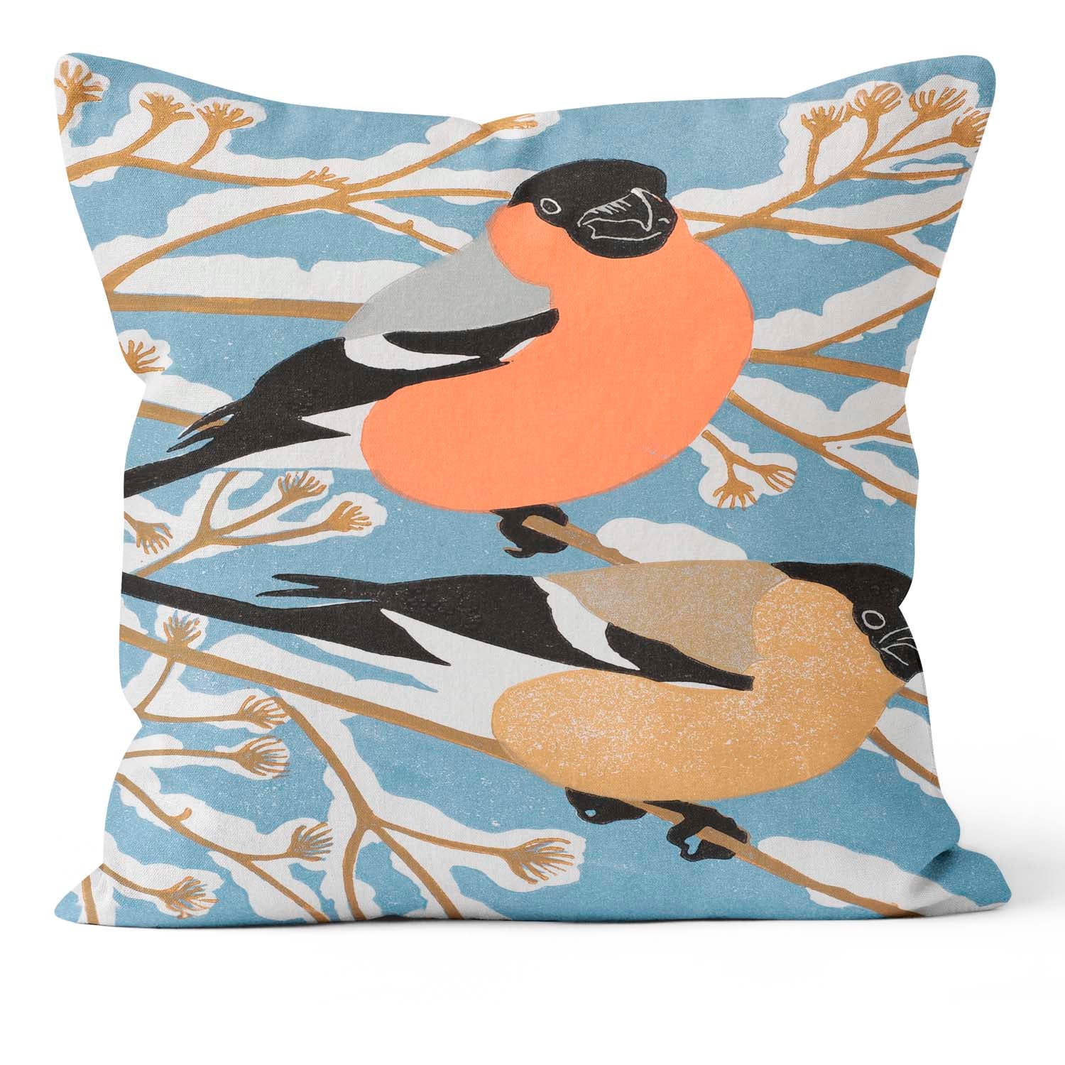 Bullfinches - Robert Gillmor Cushion
