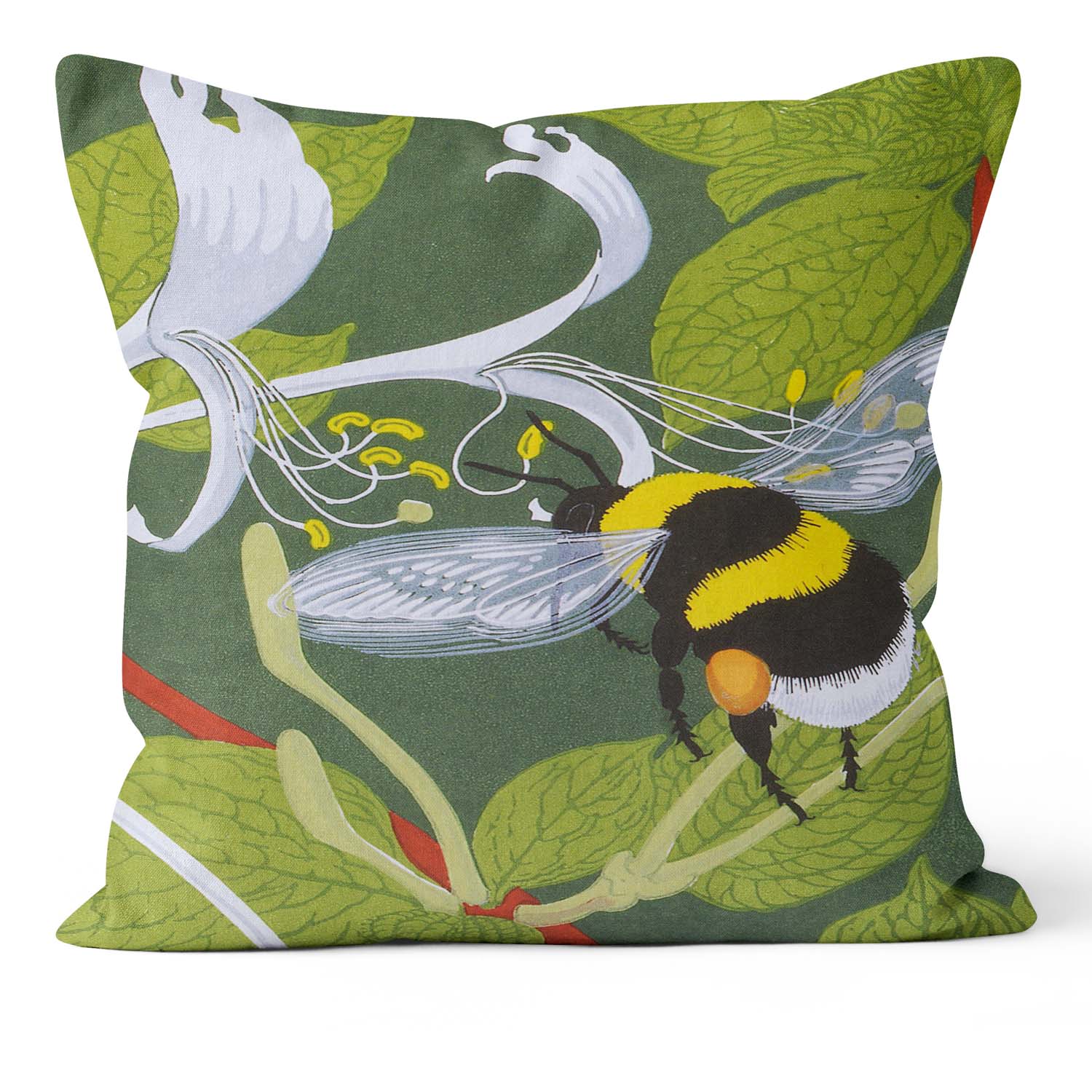 Bumble Bees  - Robert Gillmor Cushion