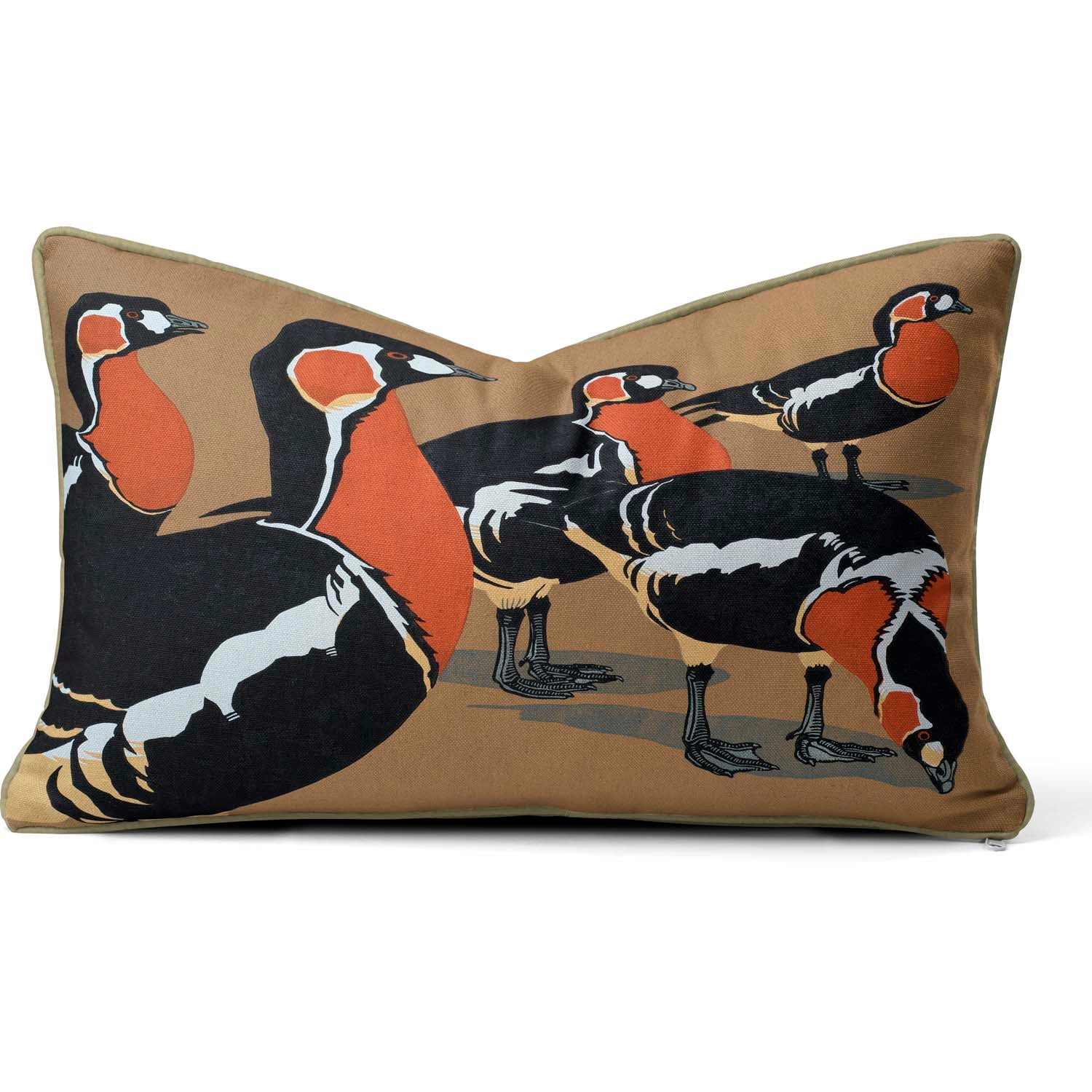 Red Breasted Geese - Robert Gillmor Cushion