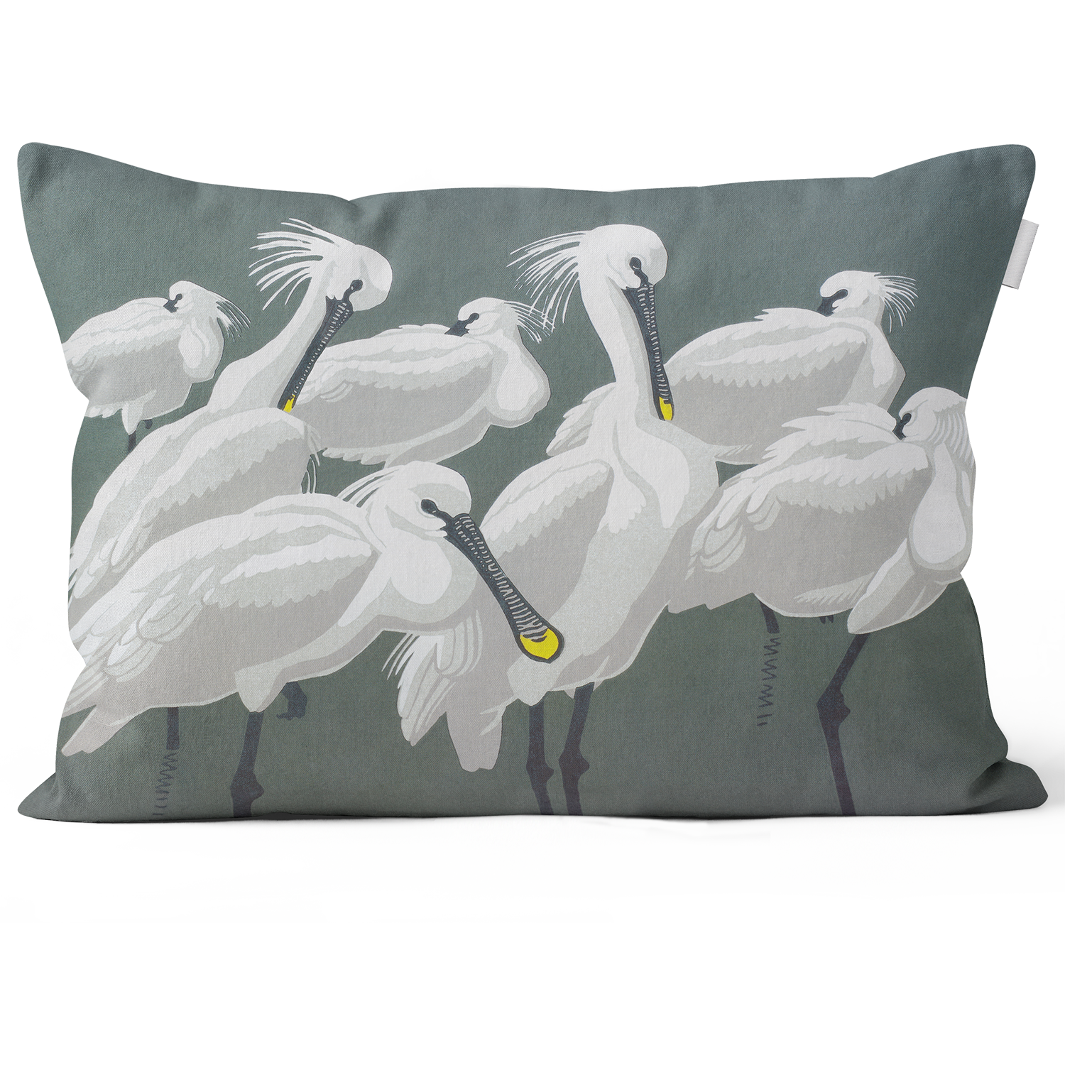 Spoonbills - Robert Gillmor Cushion