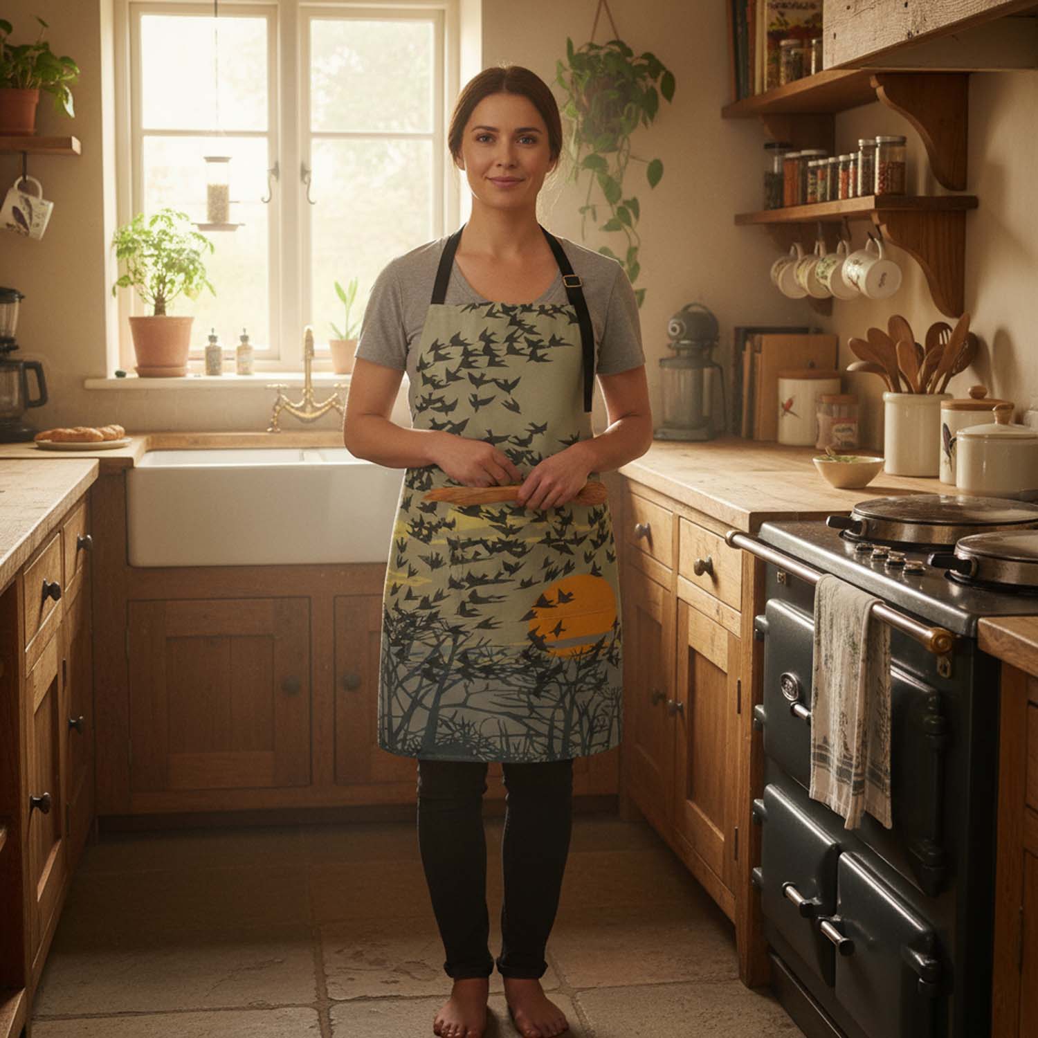 Starlings - Robert Gillmor Apron