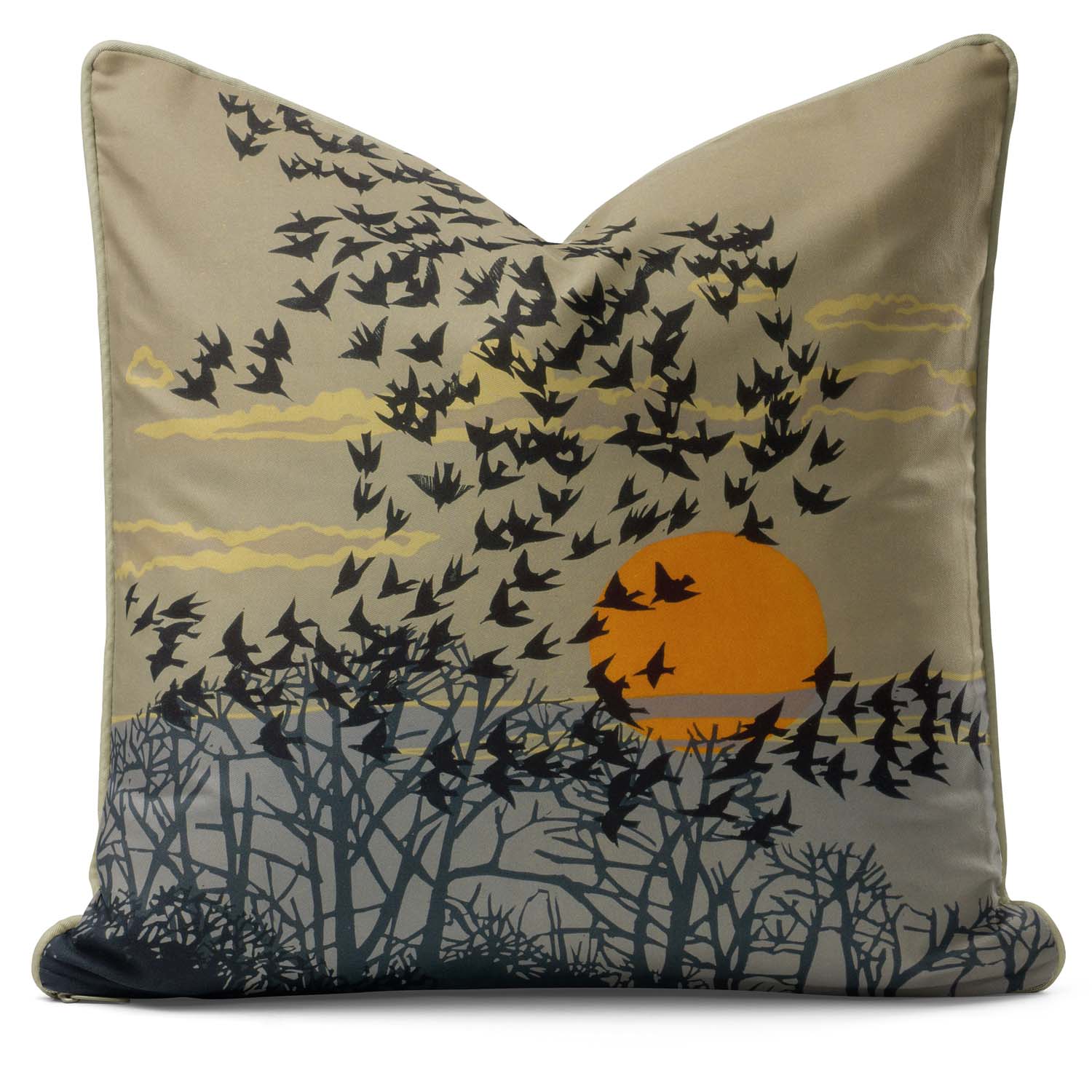 Starlings - Robert Gillmor Cushion