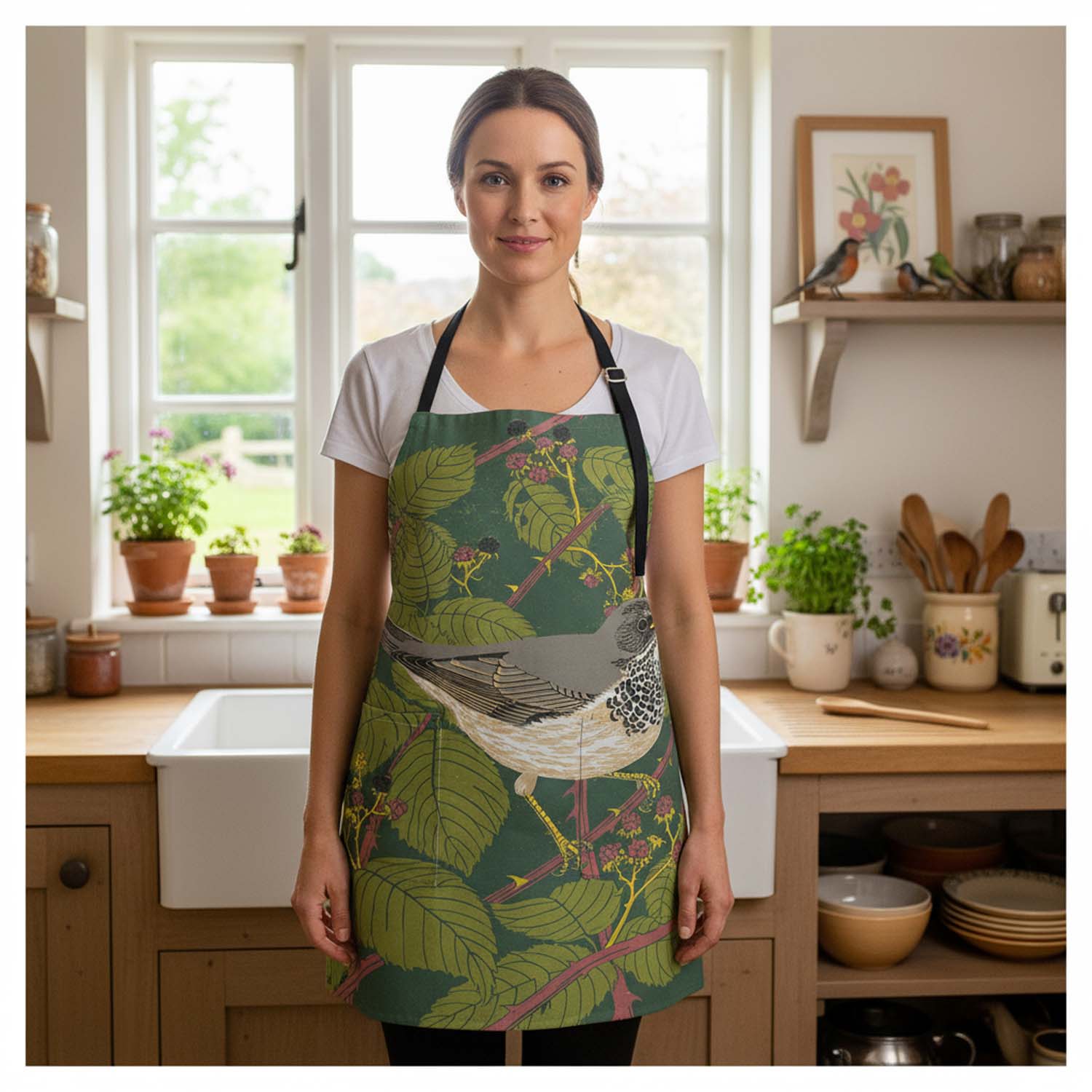 Black-Throated Thrush - Robert Gillmor Apron