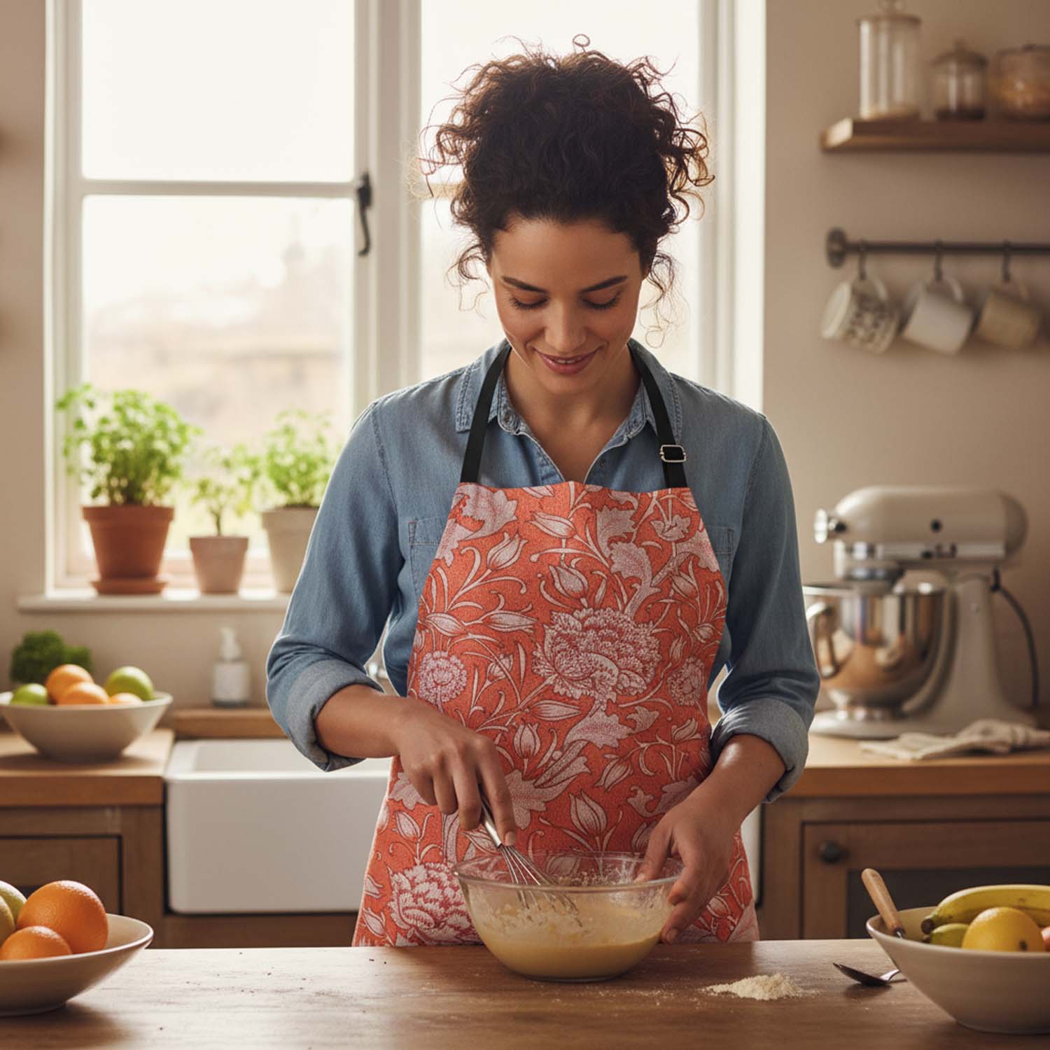 Wild Tulip - William Morris Apron