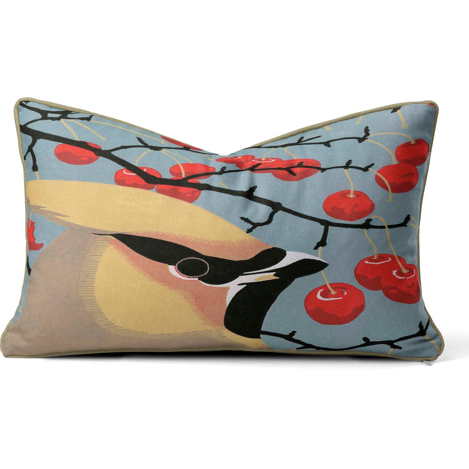 Waxwing - Robert Gillmor Cushion