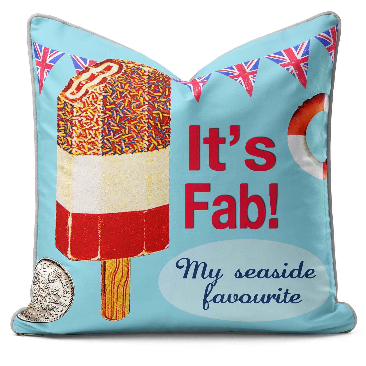 Its FAB! - British Retro Cushion