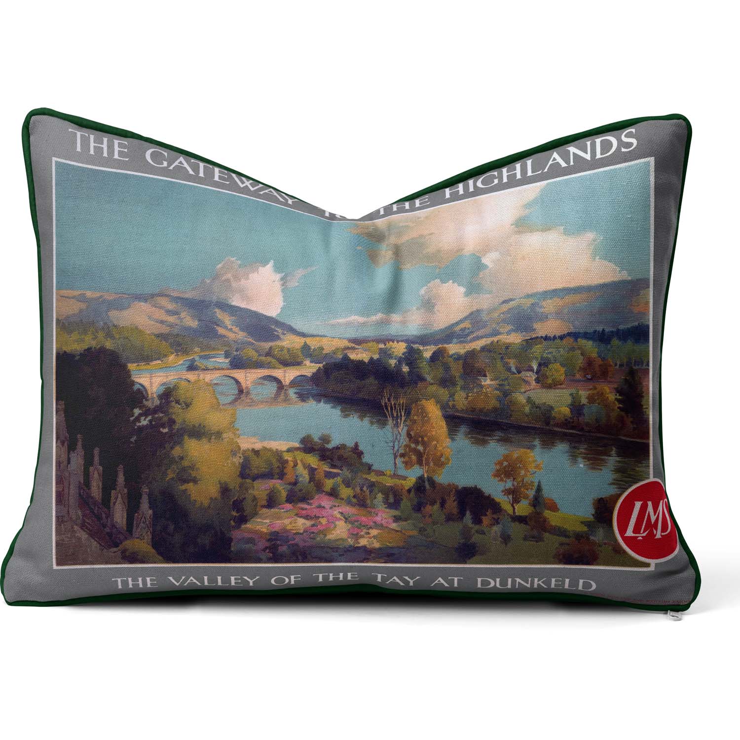 Gateway To The Highlands - National Railway Museum Cushion