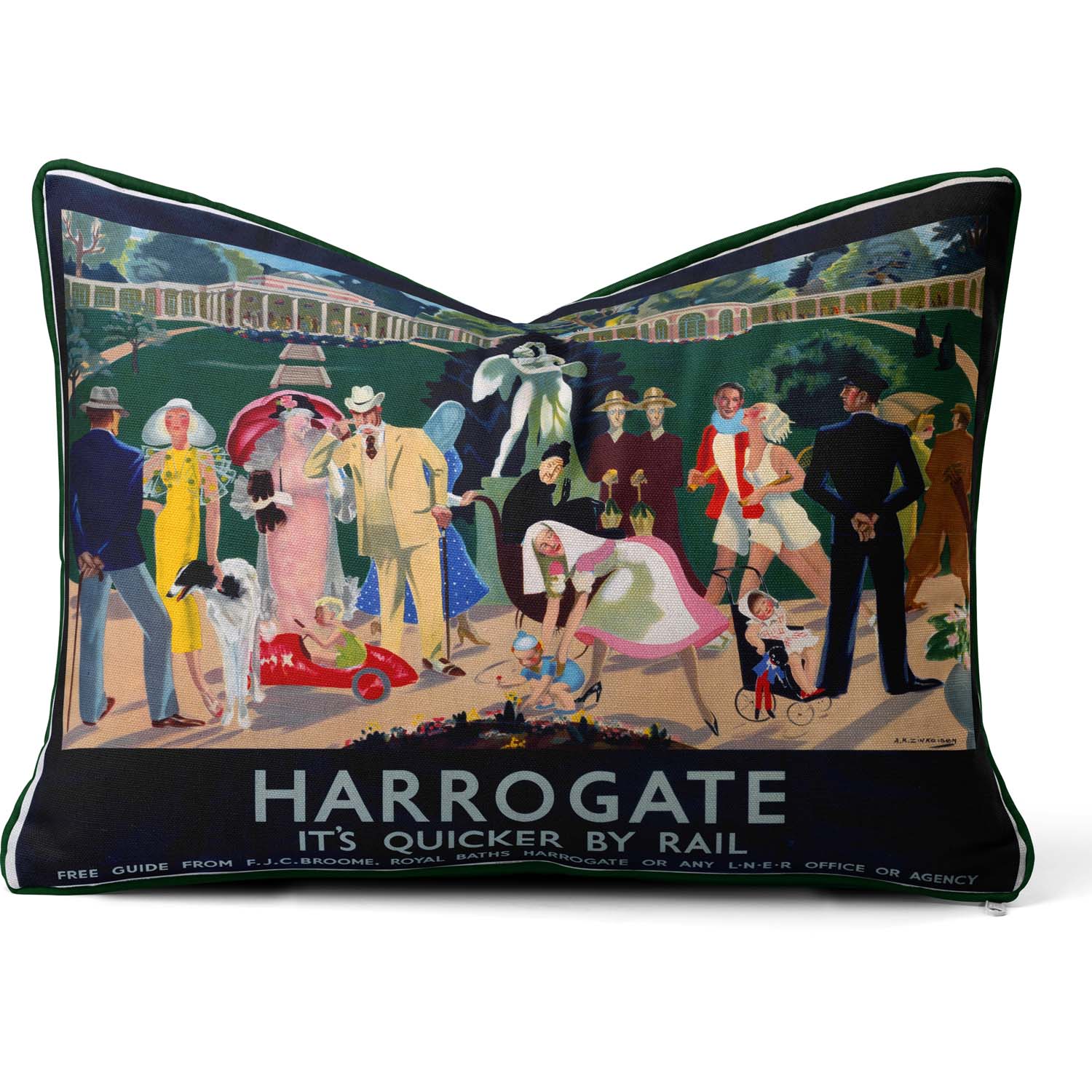 Harrogate  LNER 1934 - National  Railway Museum Cushion