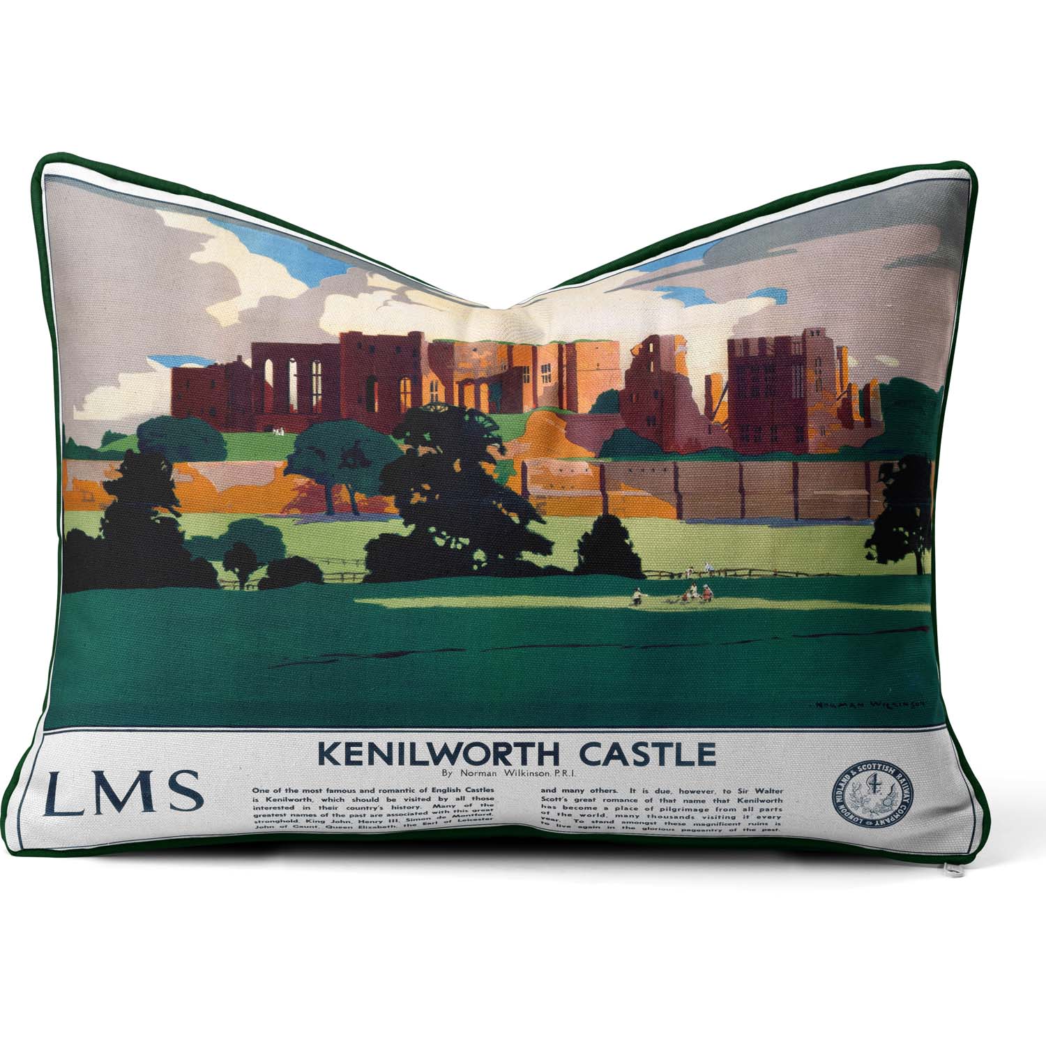 LMS Kenilworth Castle - National Railway Museum  Cushion