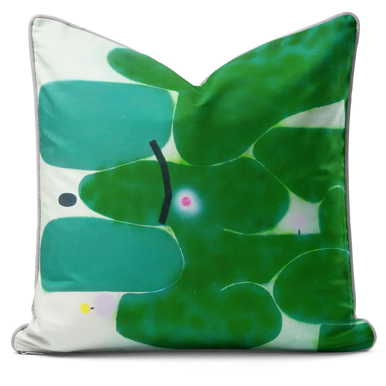 The Green Earth  - TATE Collection- Victor Pasmore Cushion