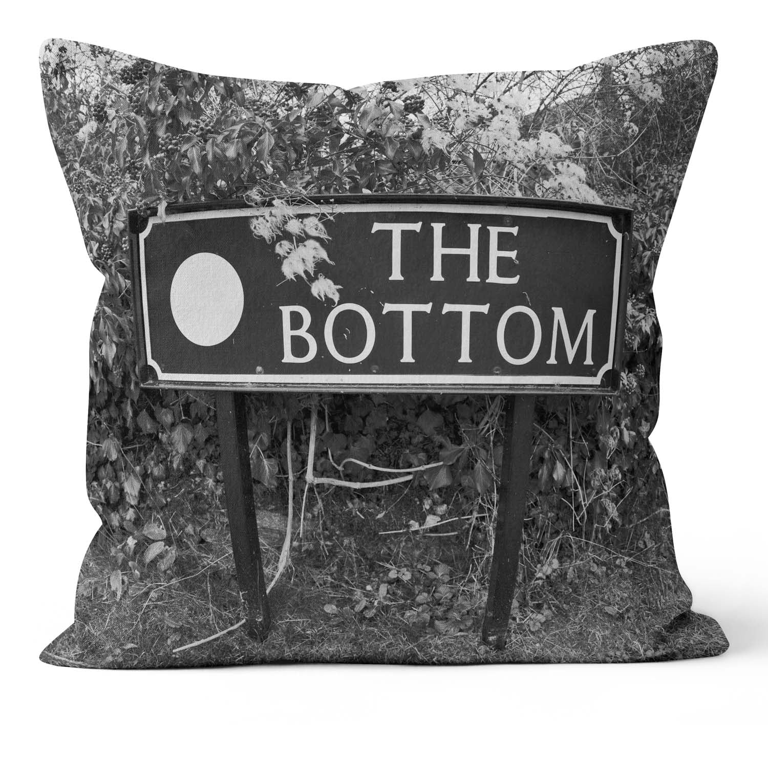 THE BOTTOM Cushion – Lesser Spotted Britain Collection