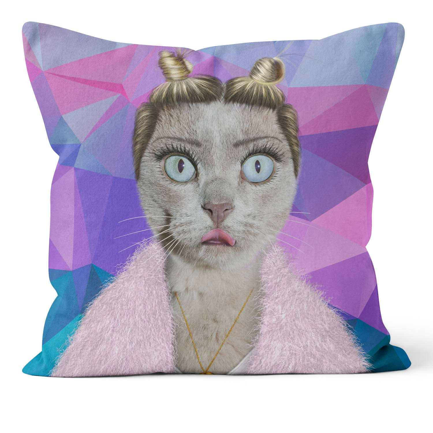 Twerk Geometric - Pets Rock Cushion