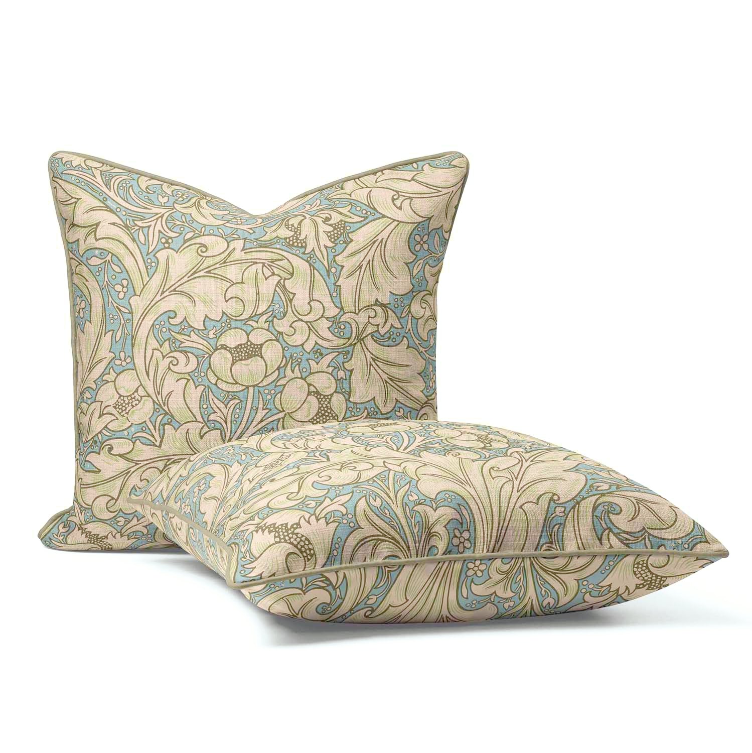 Bachelor's Buttons Provincial Light  Blue - William Morris Cushion