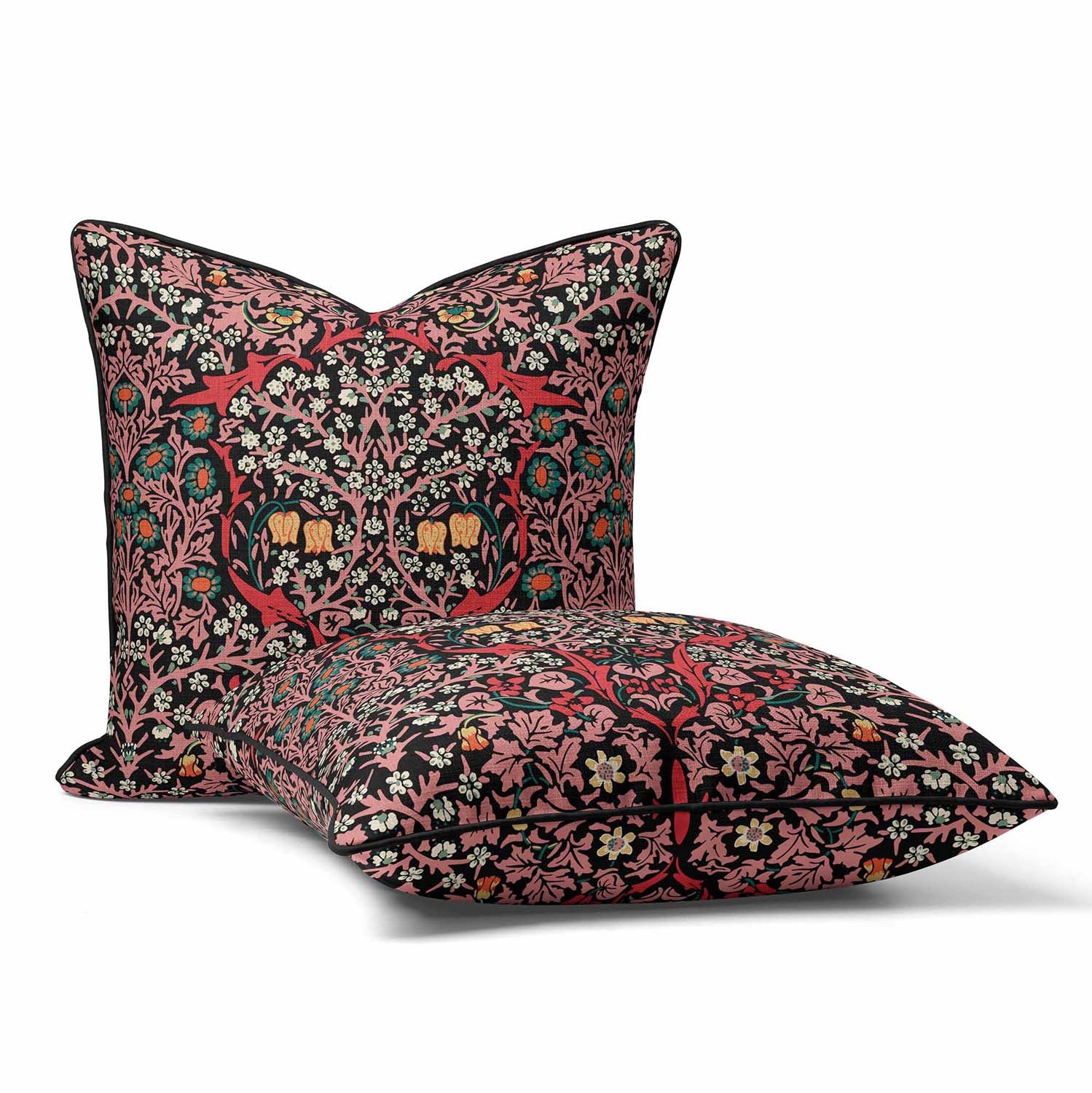 Blackthorn Rouge - William Morris Cushion