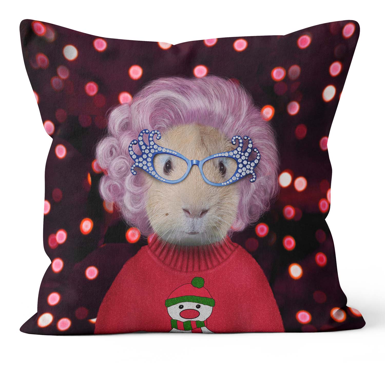 Christmas Possum II - Pets Rock Cushion