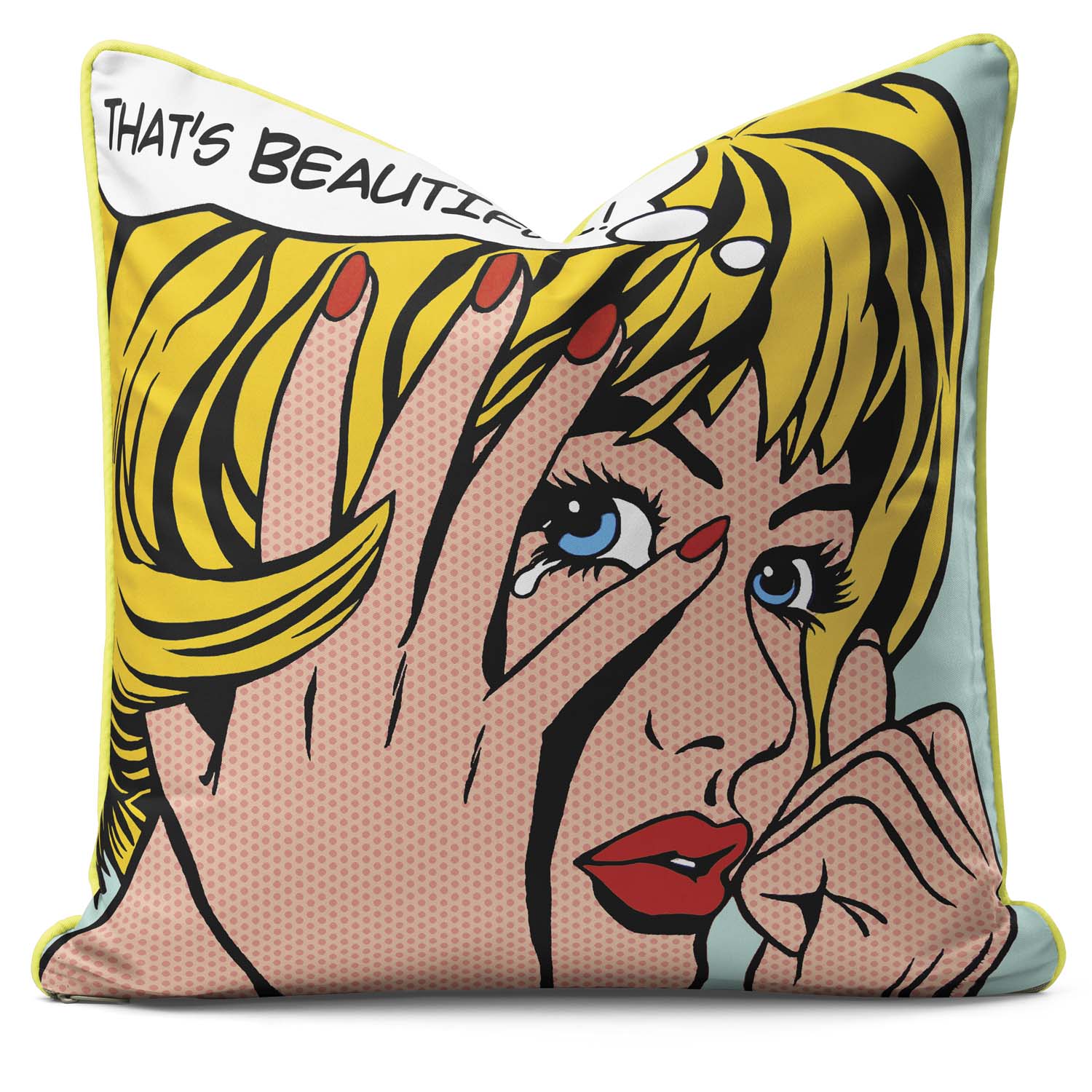 That's Beautiful !- Pop Art Cushion