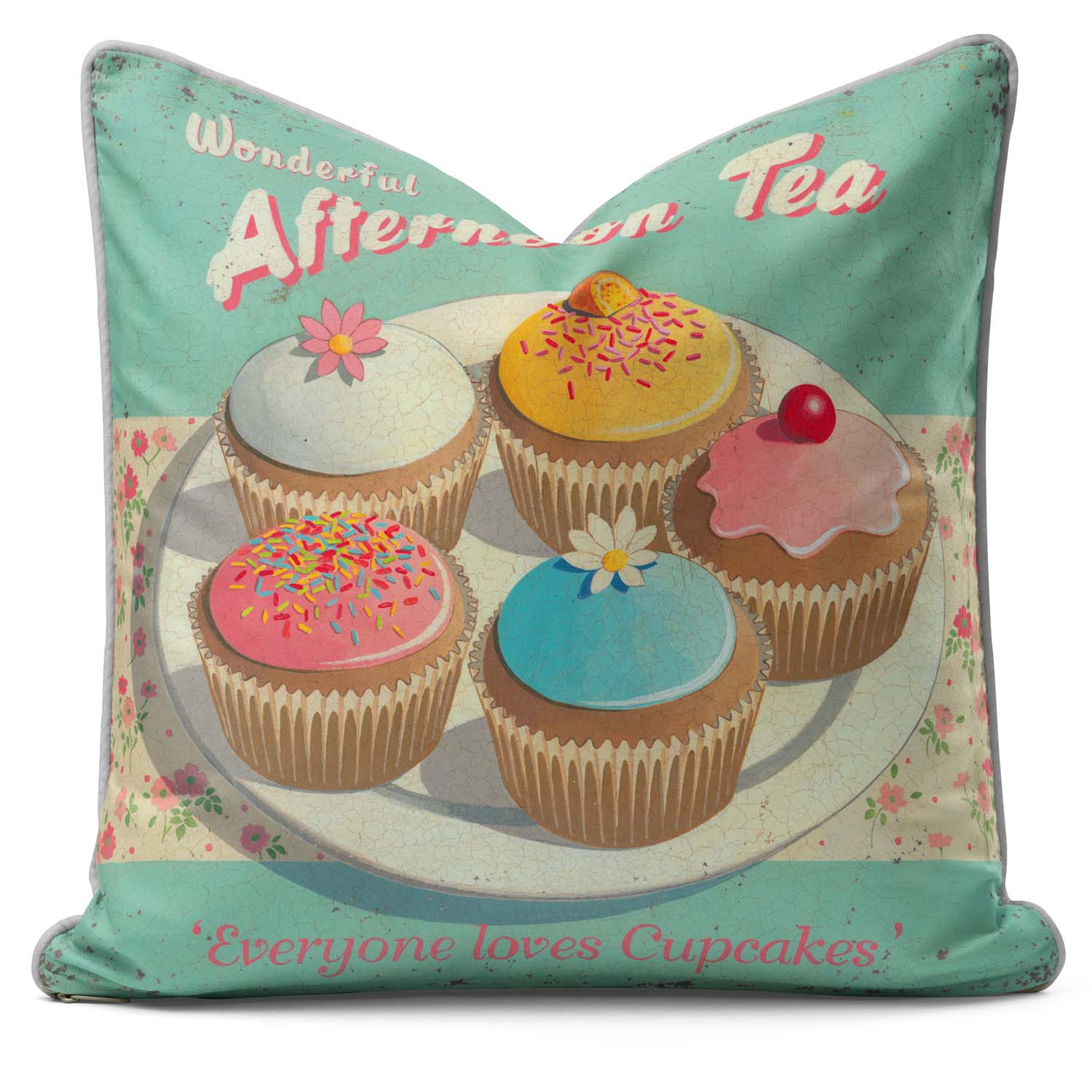 Afternoon Tea - Martin Wiscombe Cushion