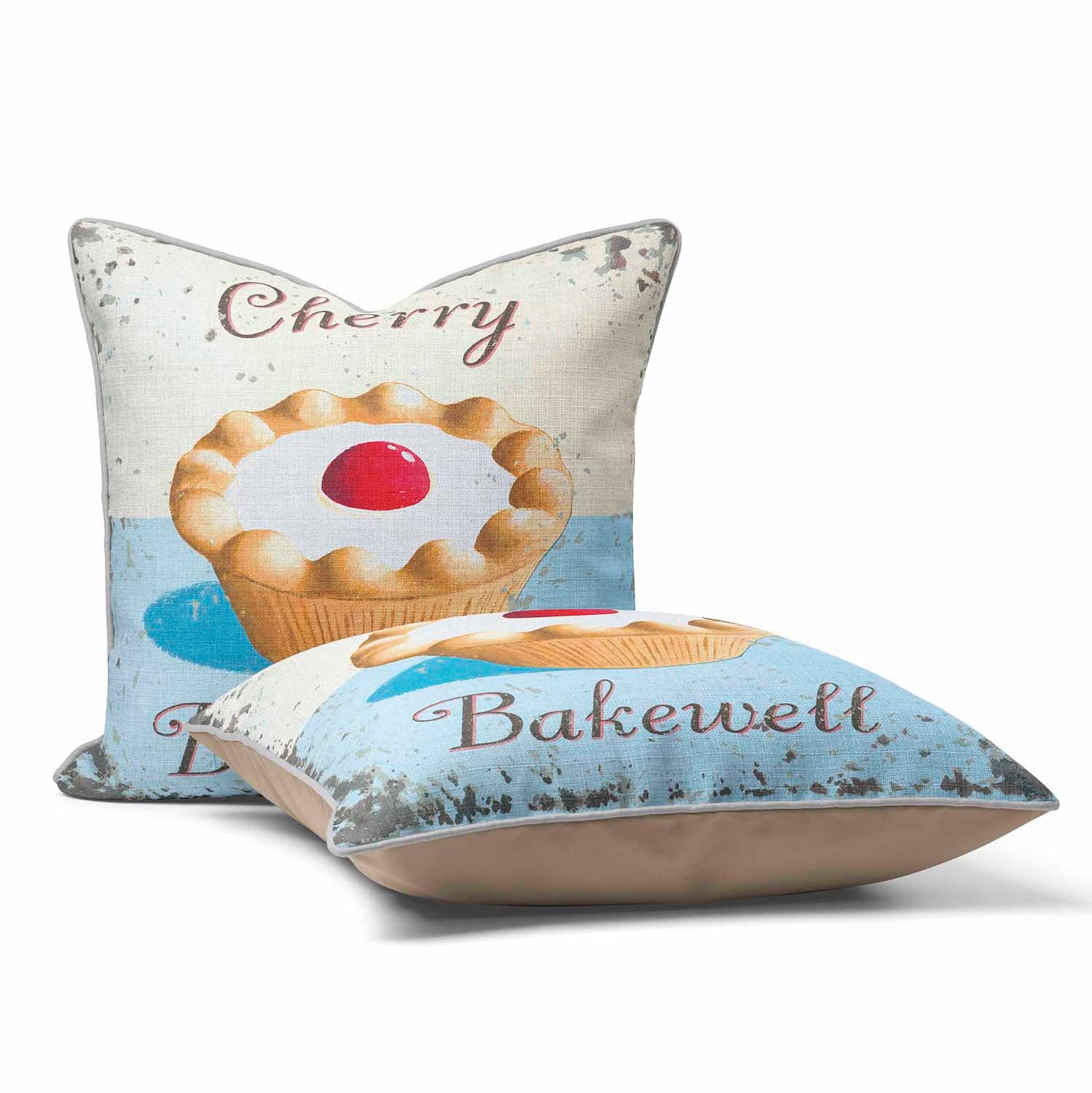 Cherry Bakewell - British Retro Cushion