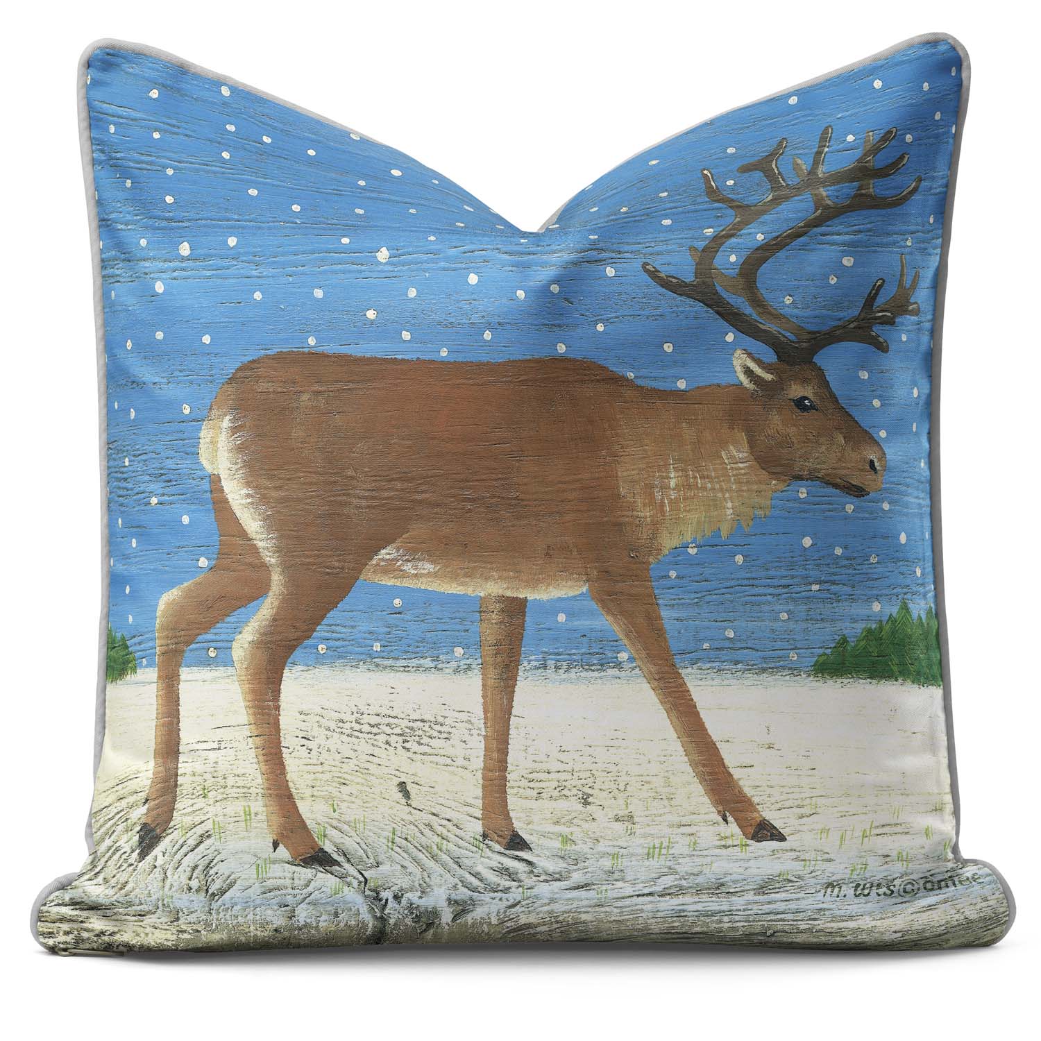 Christmas Reindeer - Martin Wiscombe Cushions