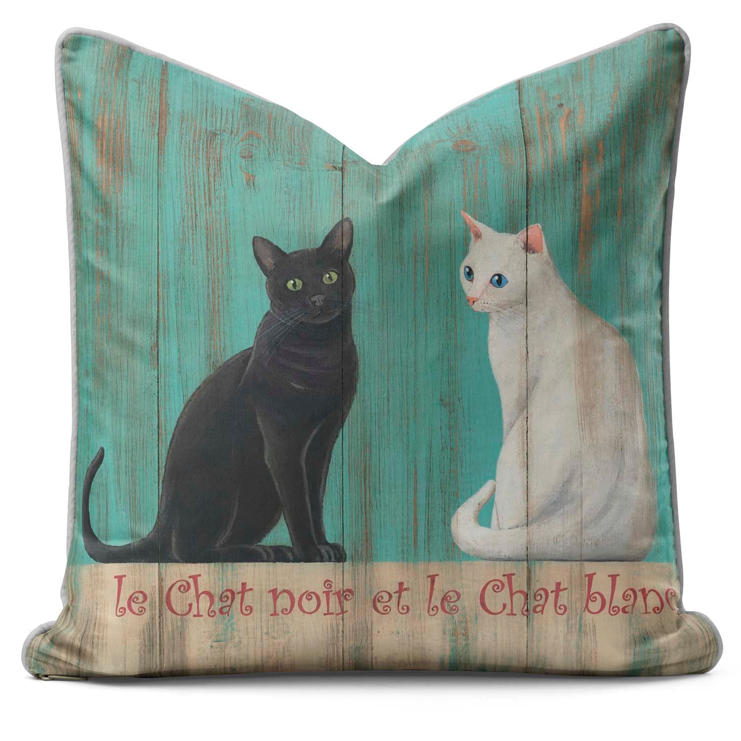 le Chat - Martin Wiscombe - Art Print Cushion