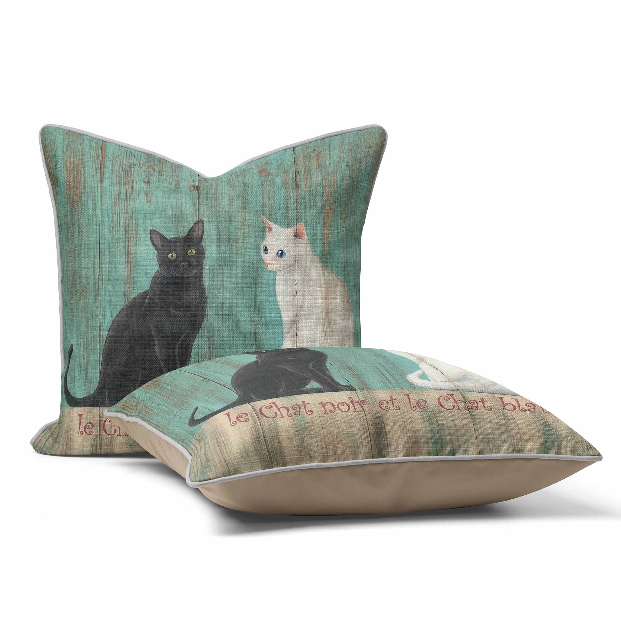 le Chat - Martin Wiscombe - Art Print Cushion