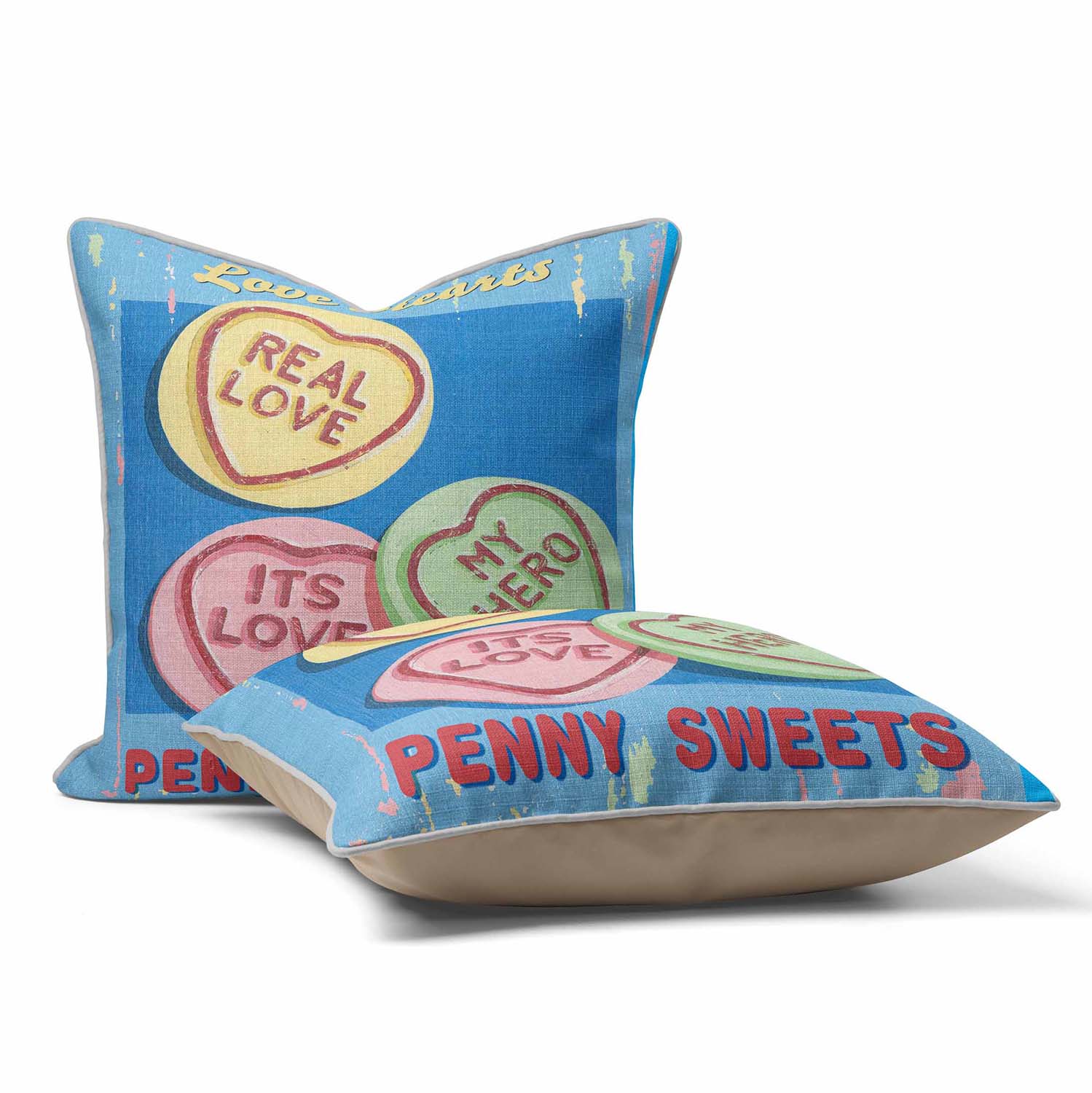 Love Hearts - Martin Wiscombe Cushion