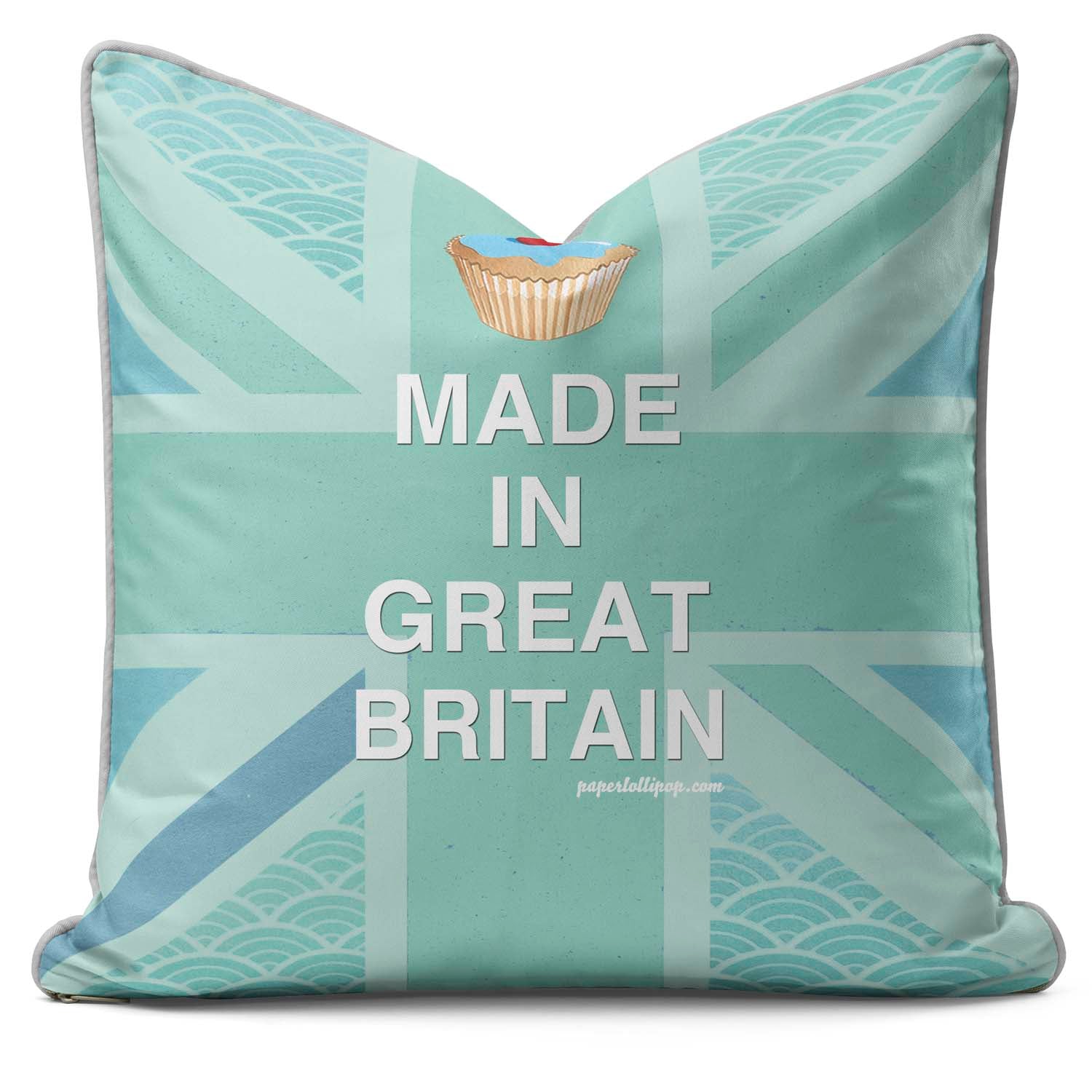 Made In GB Cakes! - Paperlollipop Cushion