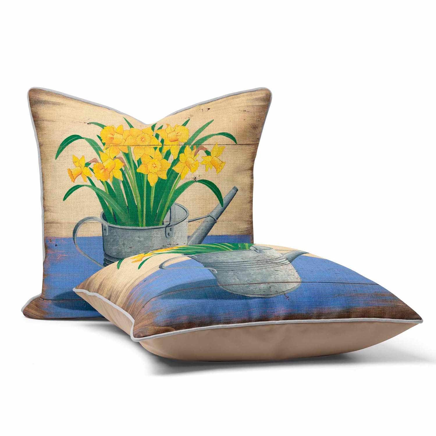 Springtime Daffodils - Martin Wiscombe Cushion