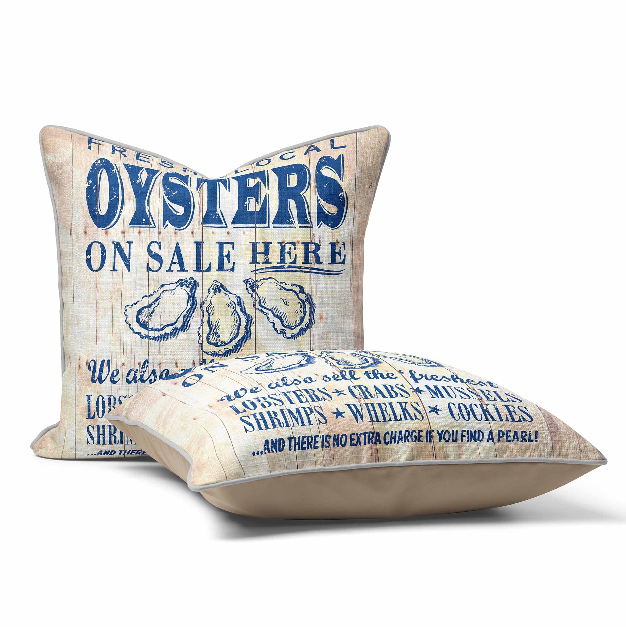 Oysters - Martin Wiscombe Cushion