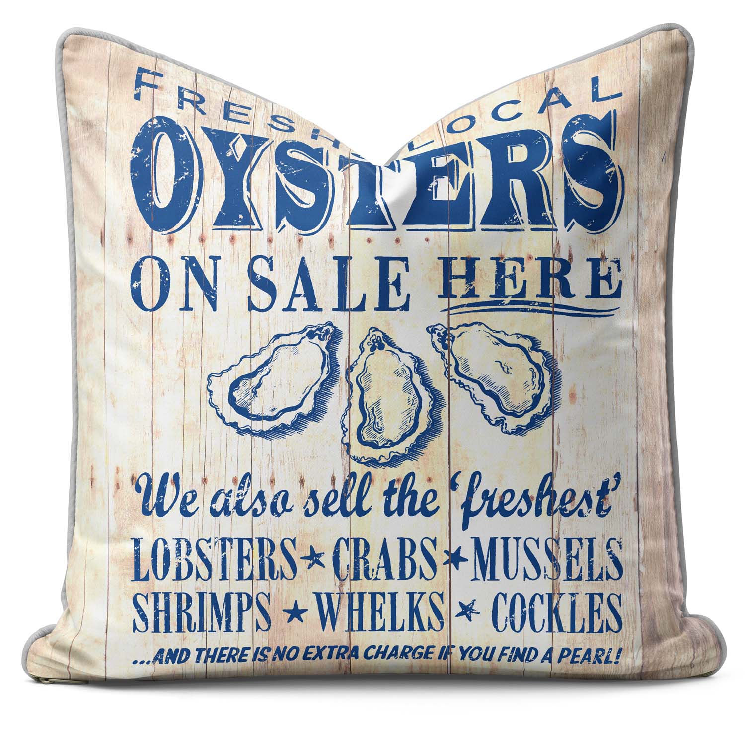 Oysters - Martin Wiscombe Cushion