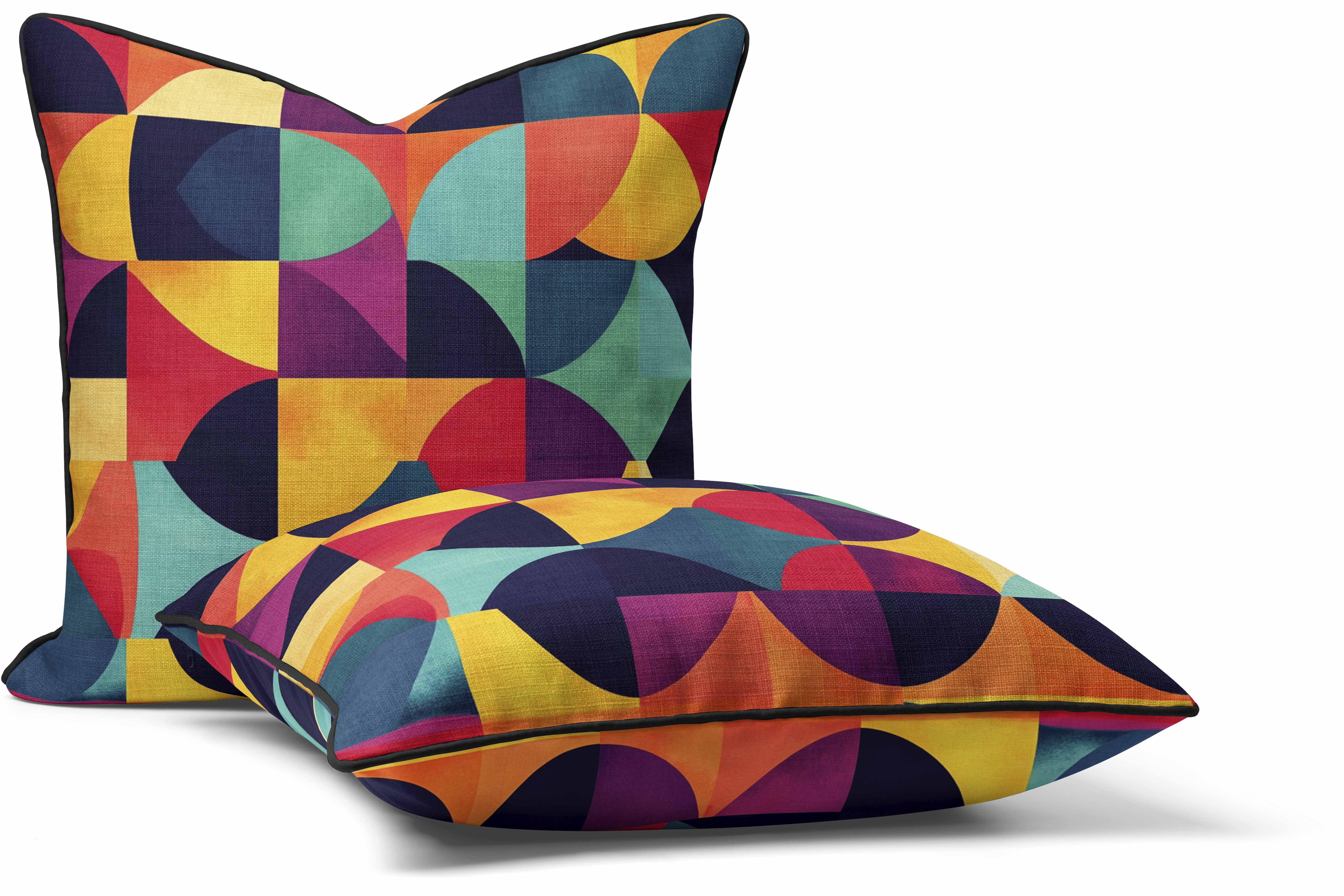 Tropea Geometric - Art Print Outdoor Cushion
